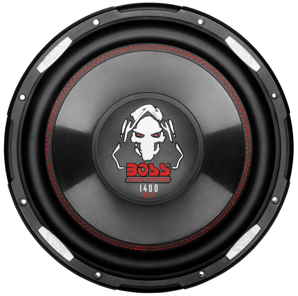 New Boss P120F 12" 2800 Watt Car Shallow/Slim Subwoofer Power Sub