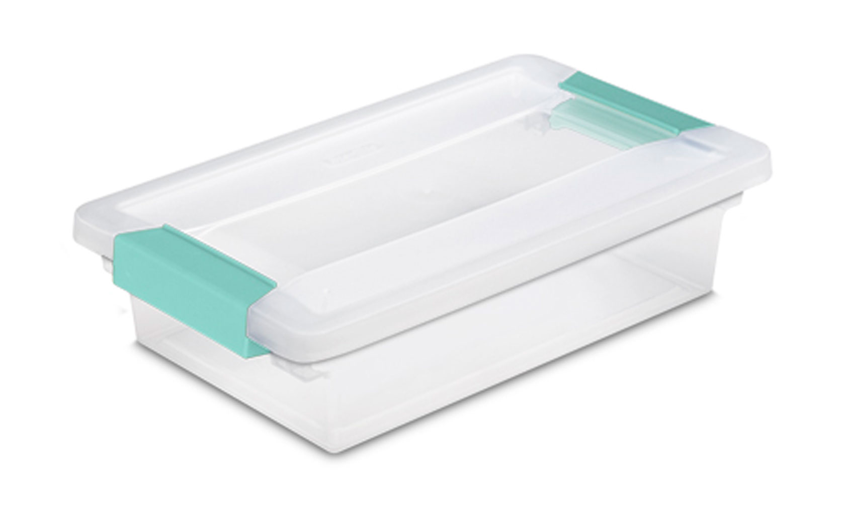 Sterilite Small Clip Box Clear Storage Tote Container With Latching Lid 6 Pack 423546125875 Ebay