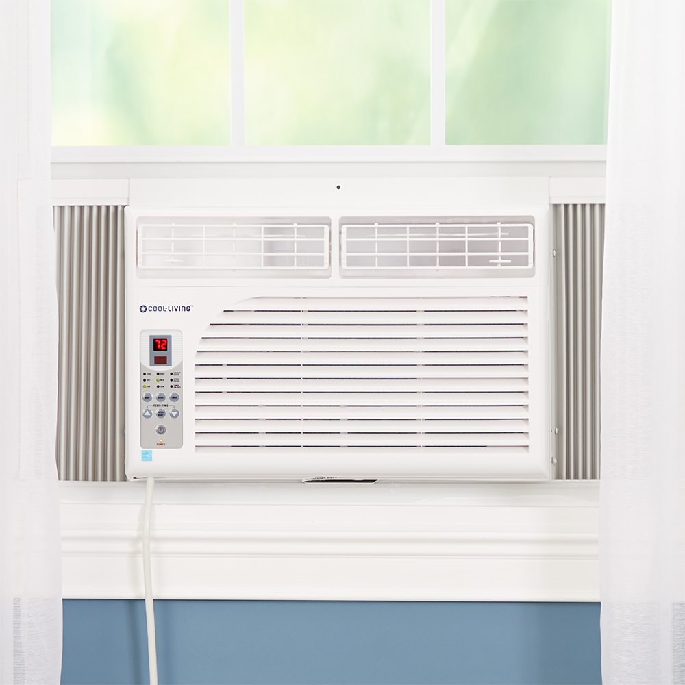 Cool Living AC 6000 BTU 12.1 EER Energy Star Window Mount Room Air
