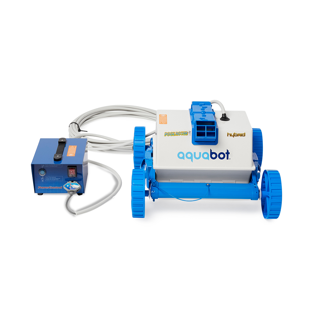 aquabot pool rover hybrid robotic pool cleaner