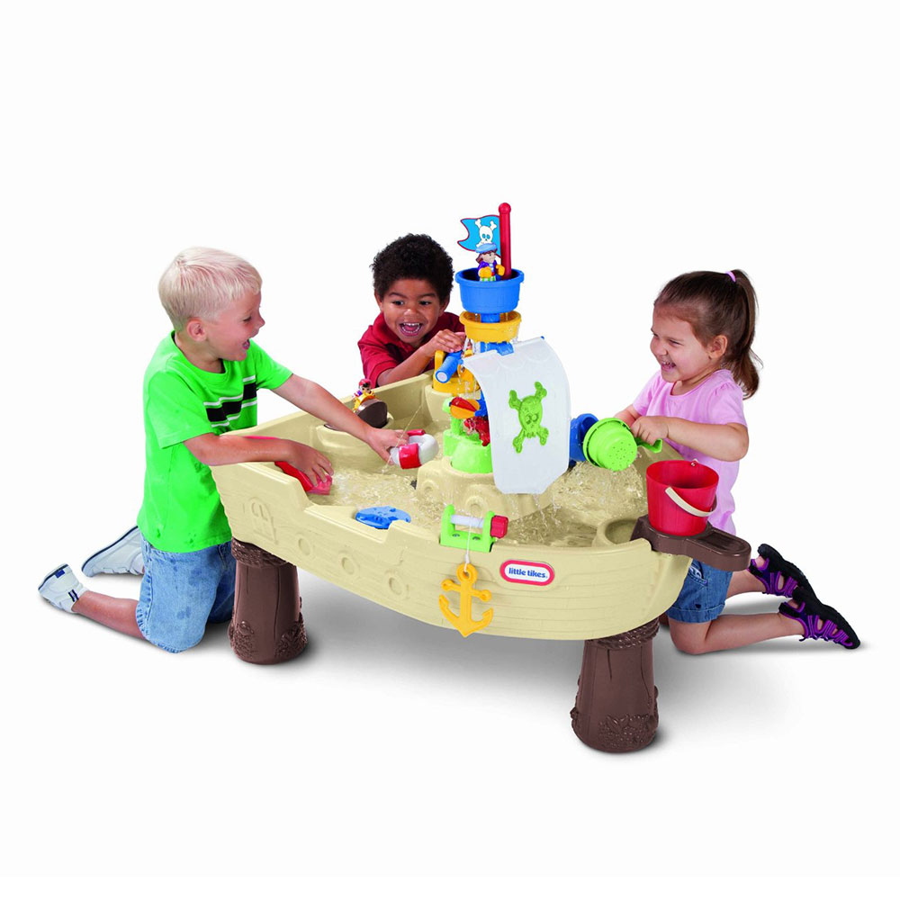 little tikes anchors away pirate ship water play table