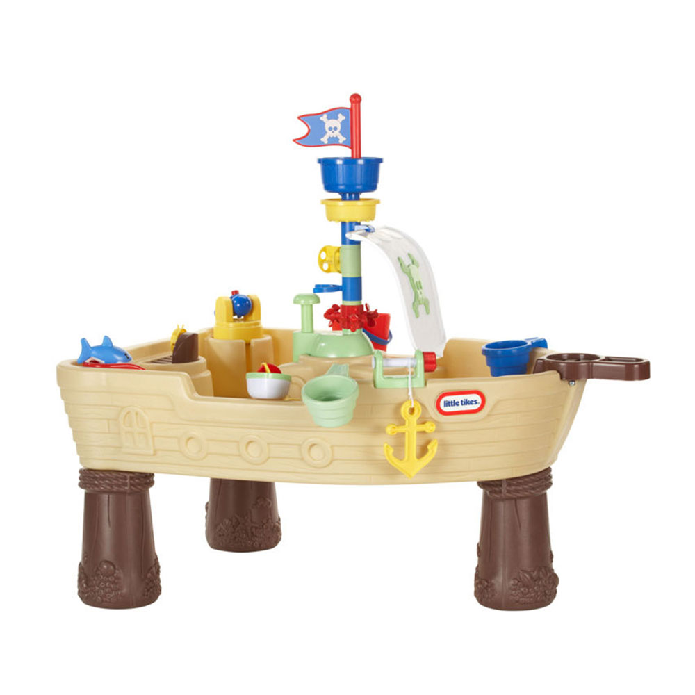 little tikes anchors away pirate ship water play table