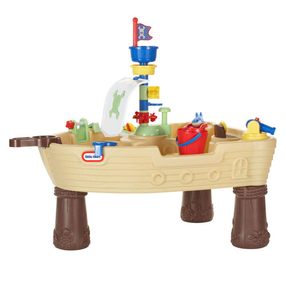 little tikes anchors away pirate ship water play table