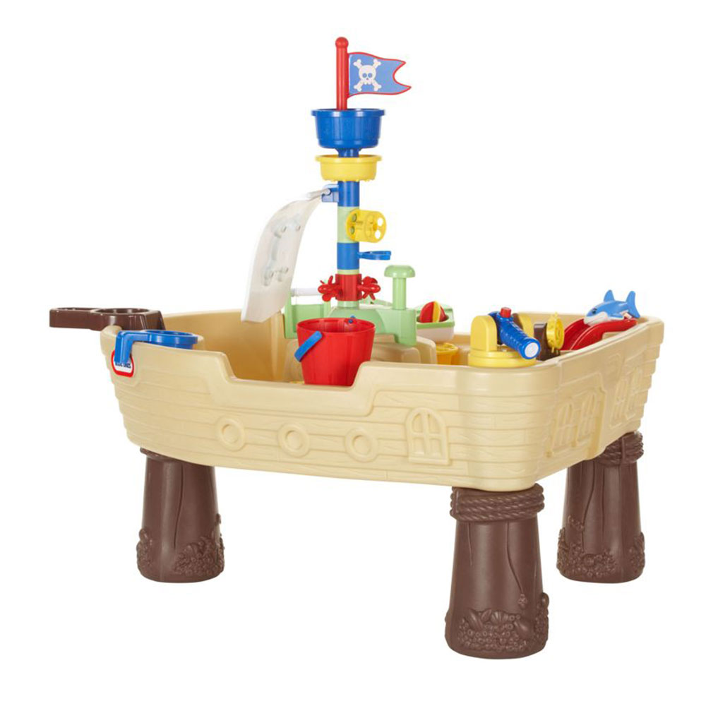 little tikes anchors away pirate ship water play table