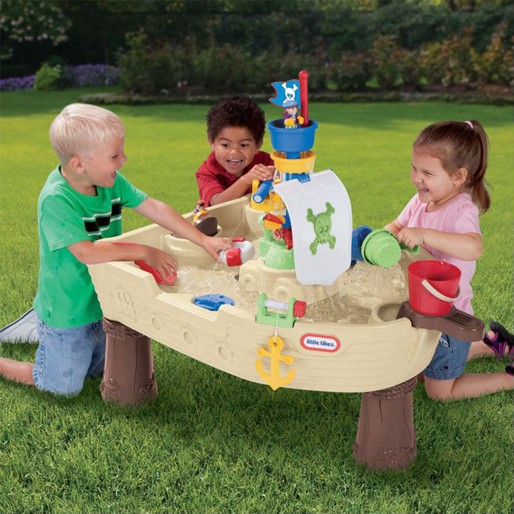 pirate ship water table