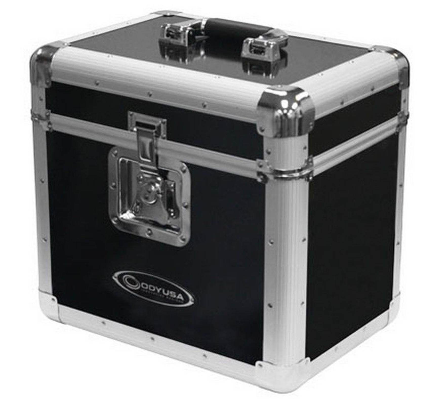 Odyssey KROM Series Record Utility Case for 70 12" Vinyl Records & LPs, Black - Picture 1 of 7
