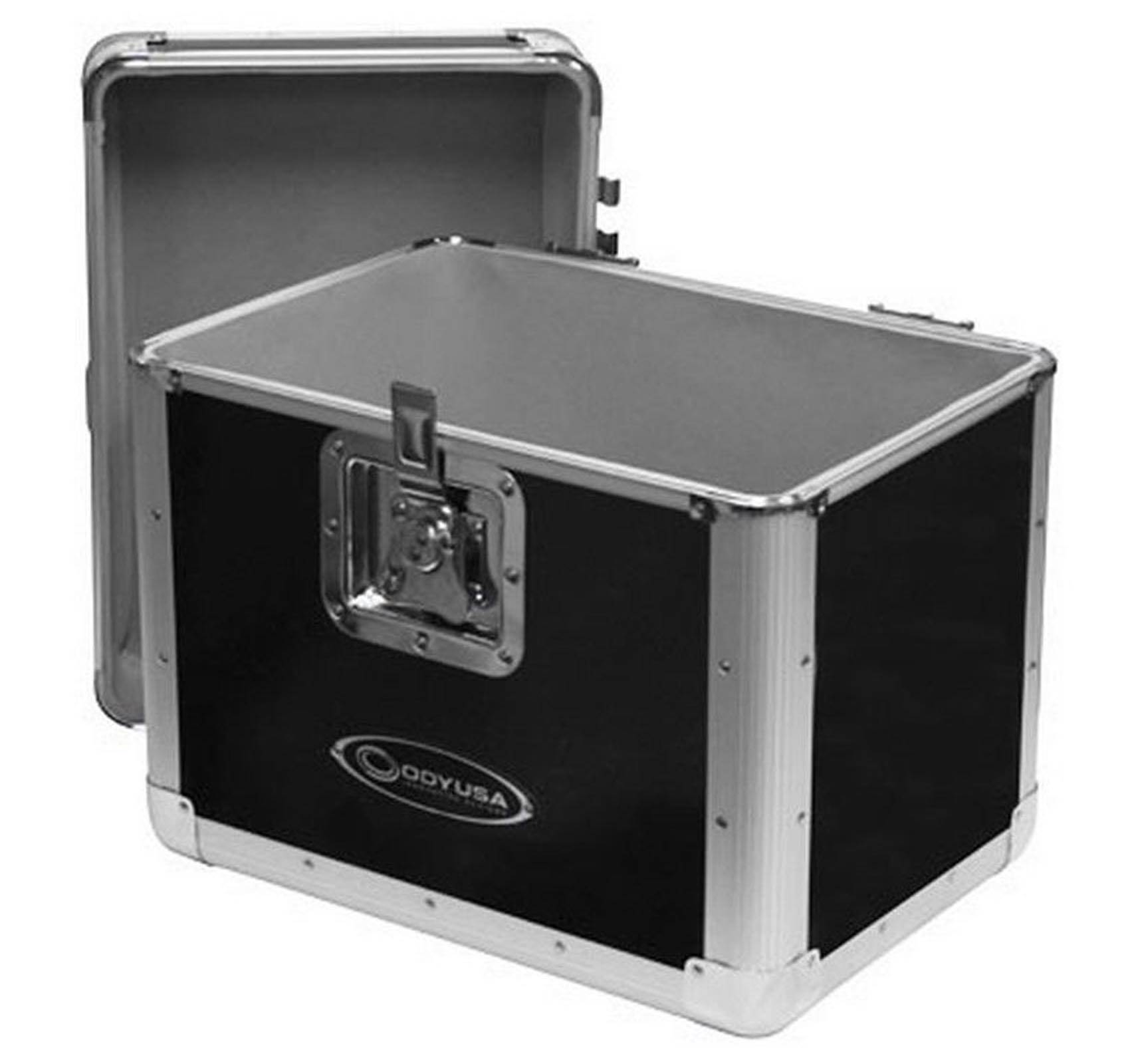 Odyssey KROM Series Record Utility Case for 70 12" Vinyl Records & LPs, Black - Picture 2 of 7