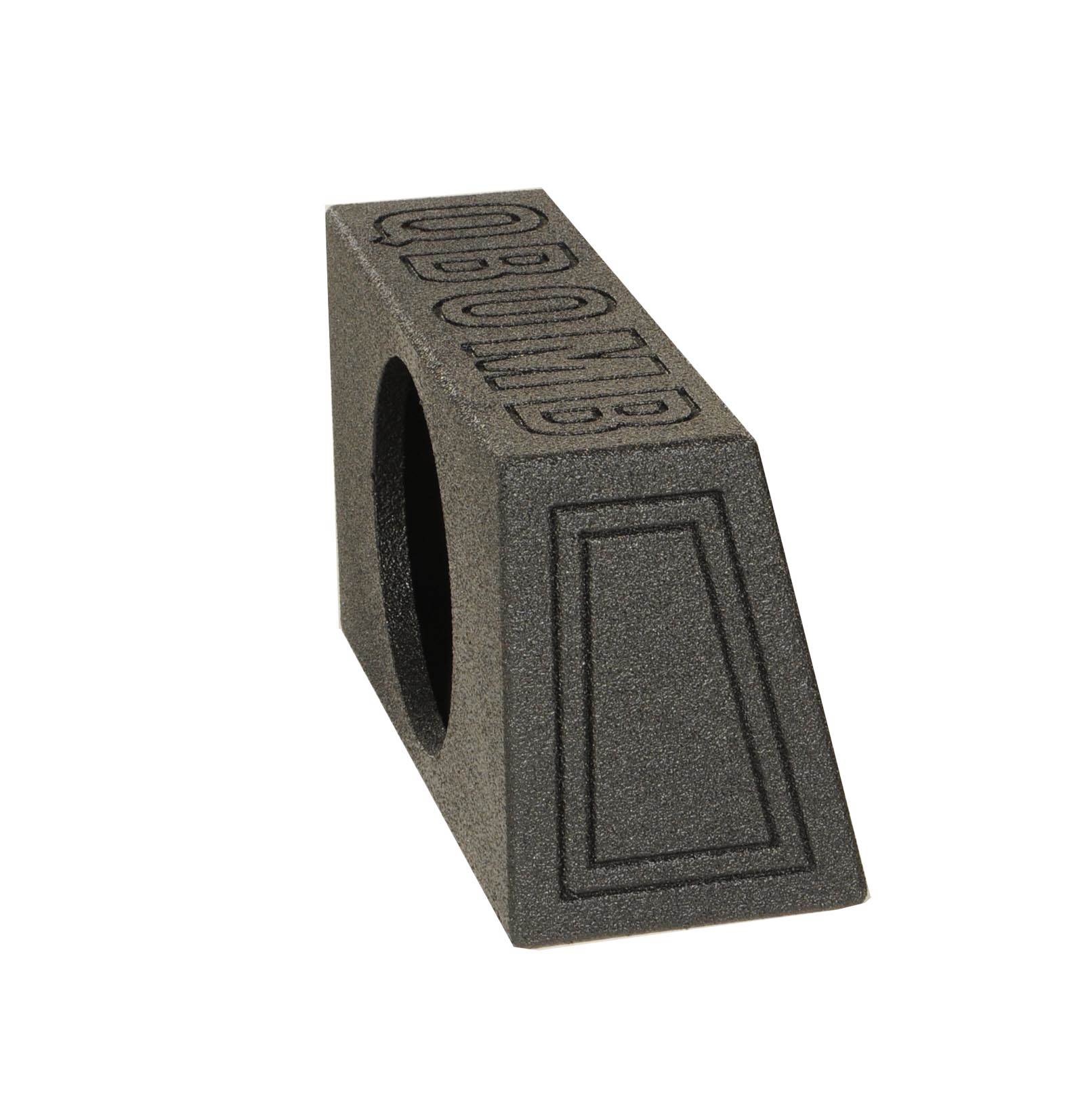 QPower QBomb Single 10Inch Sealed Subwoofer Boxes, 2Pack (Open Box