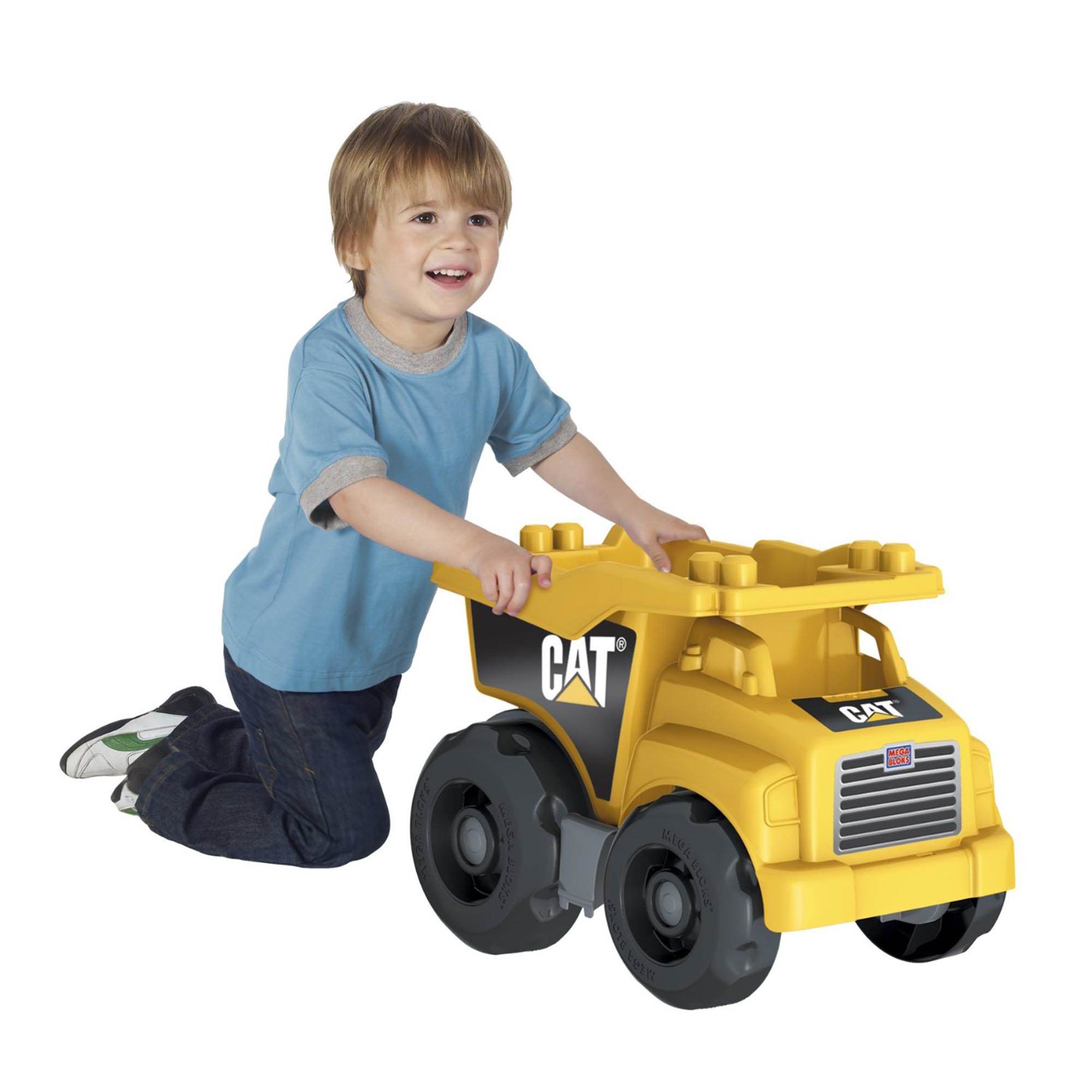 mega bloks caterpillar large dump truck