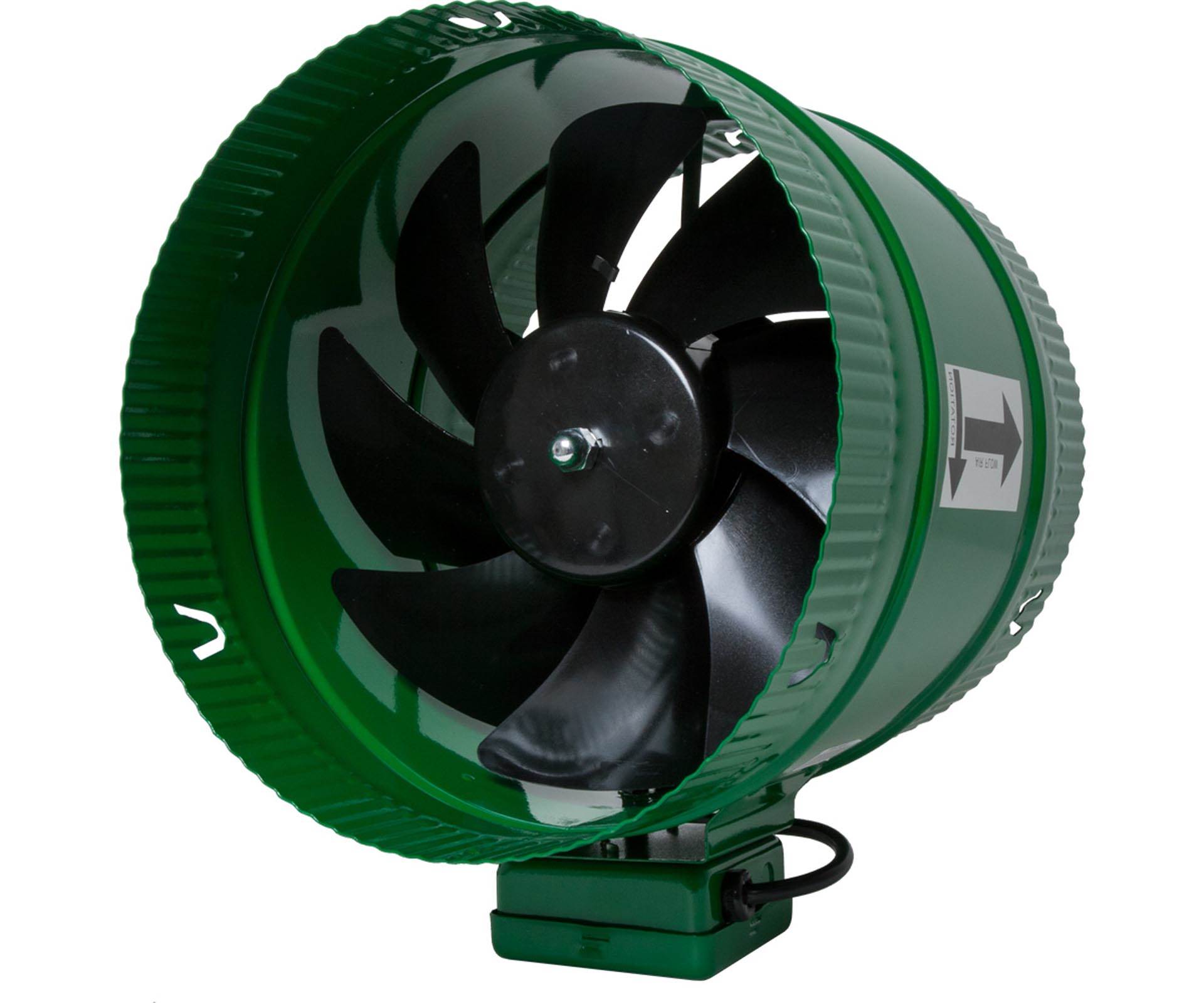 Hydrofarm ACFB10 Active Air 10 Inch Hydroponic Inline Duct Booster Fan