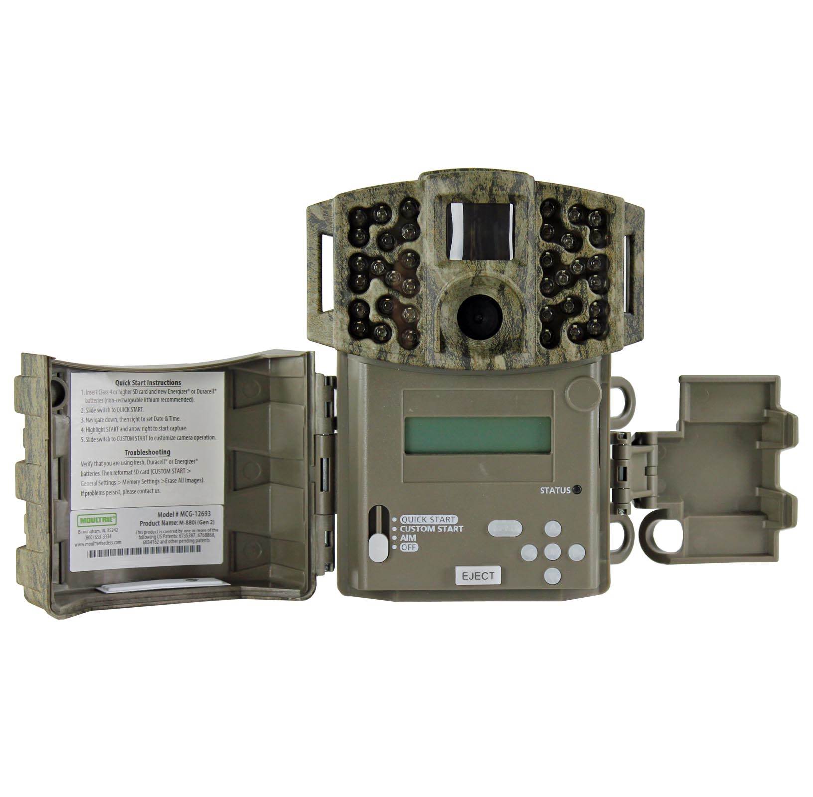 MOULTRIE Game Spy M880i Gen2 Infrared Trail Game Camera 8MP (For