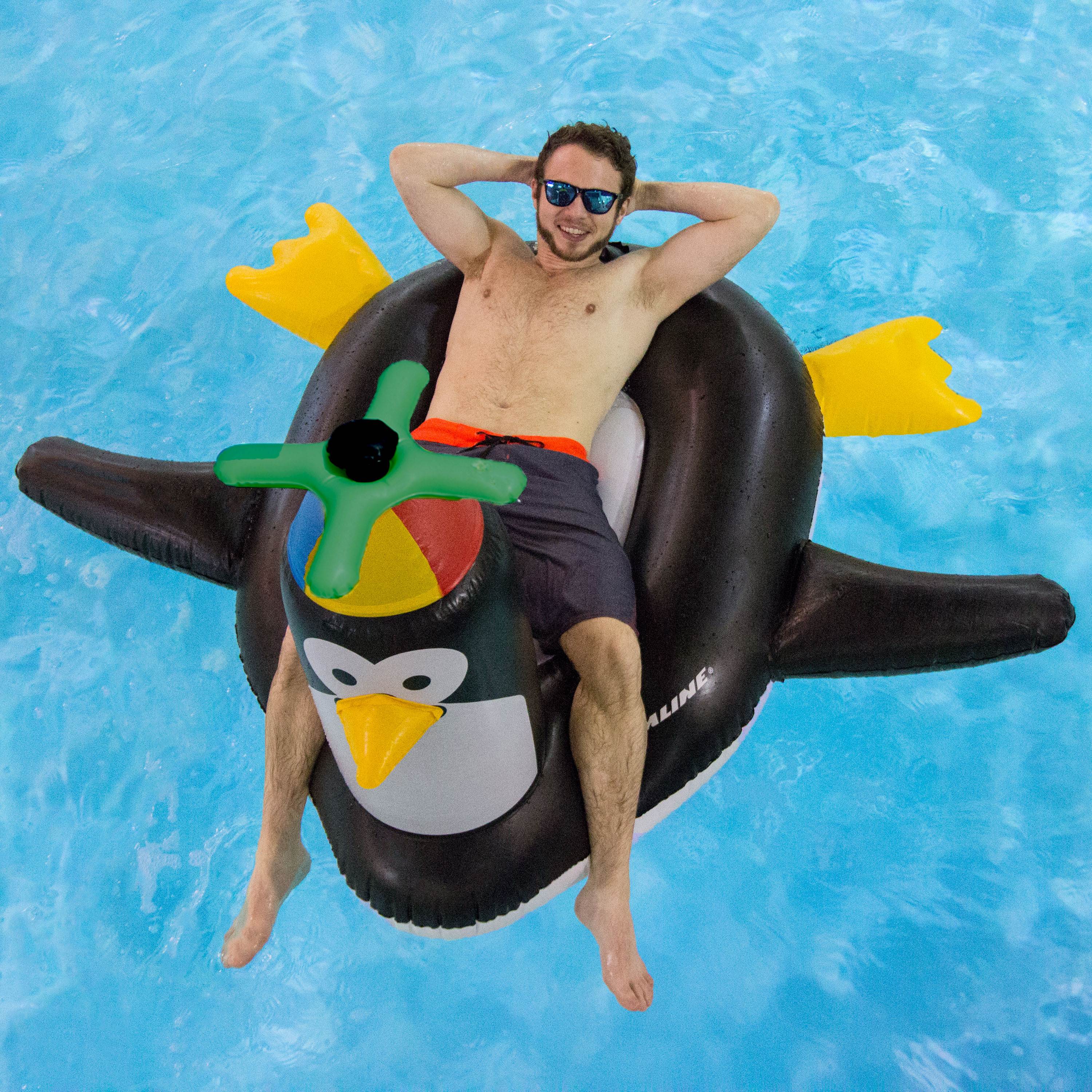 inflatable penguin pool toy