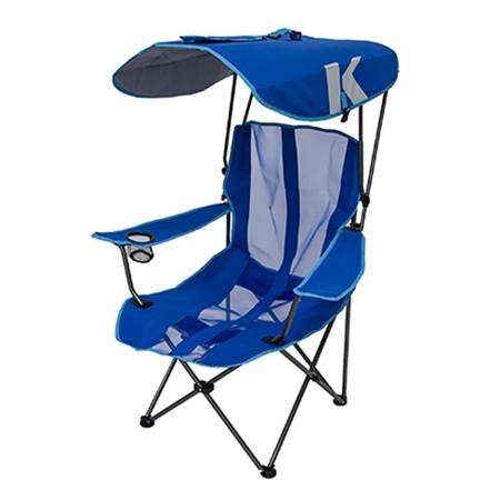 blue folding chairs