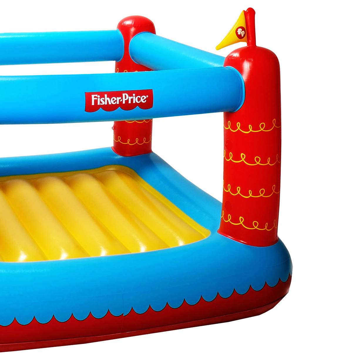 fisher price bounce house with slide