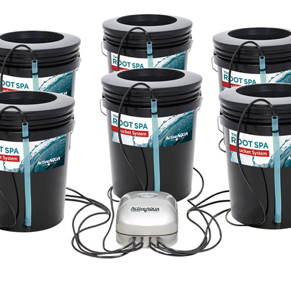 Active Aqua Root Spa 5-Gallon 8-Bucket Deep Water Culture System (2