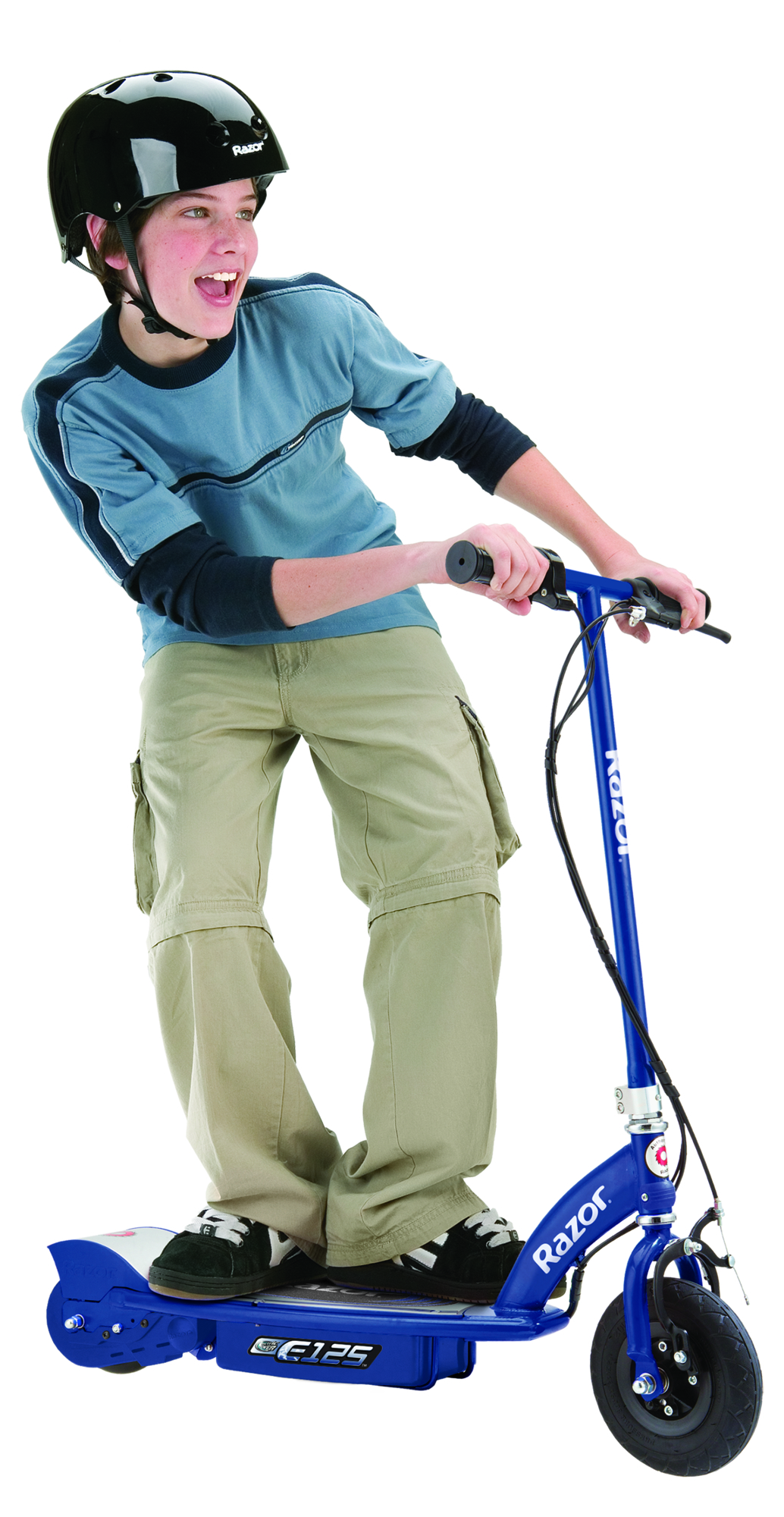 Razor E125 Kids Ride On 24V Motorized Battery Powered Electric Scooter