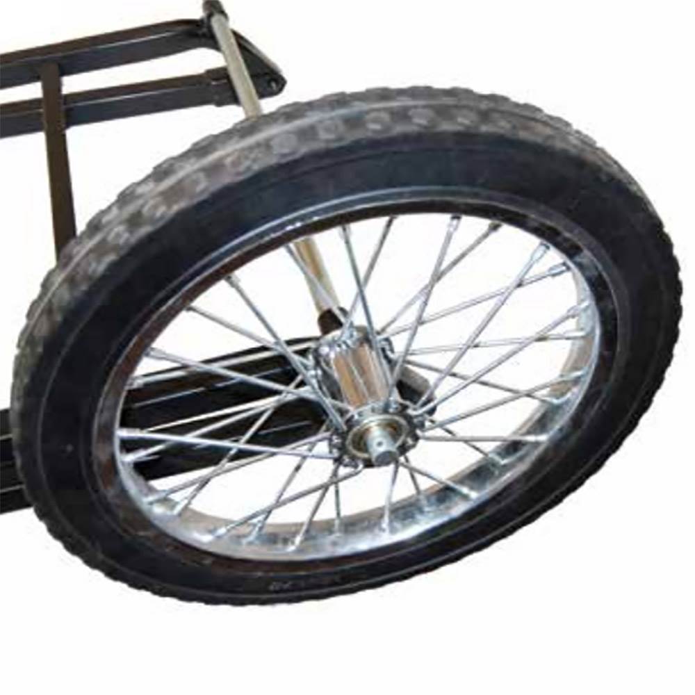 Summit Steel 16-Inch Rubber Wheels Game Cart for Game Up to 350 Pounds