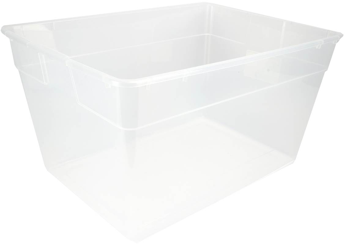 clear tote container