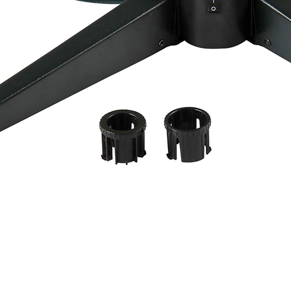 Home Heritage Metal Rotating Turning Powered Christmas Tree Stand With