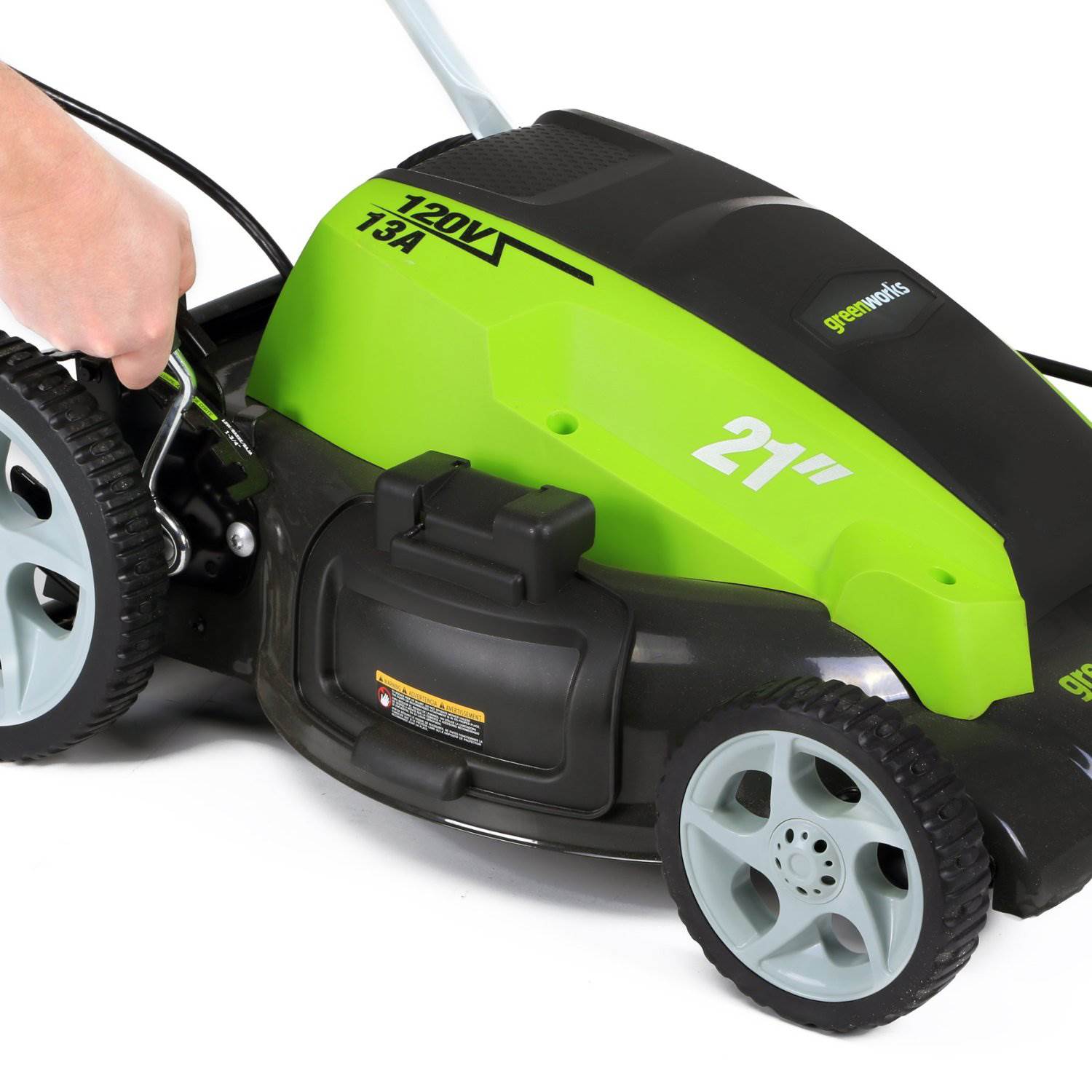 refurbished lawnmower