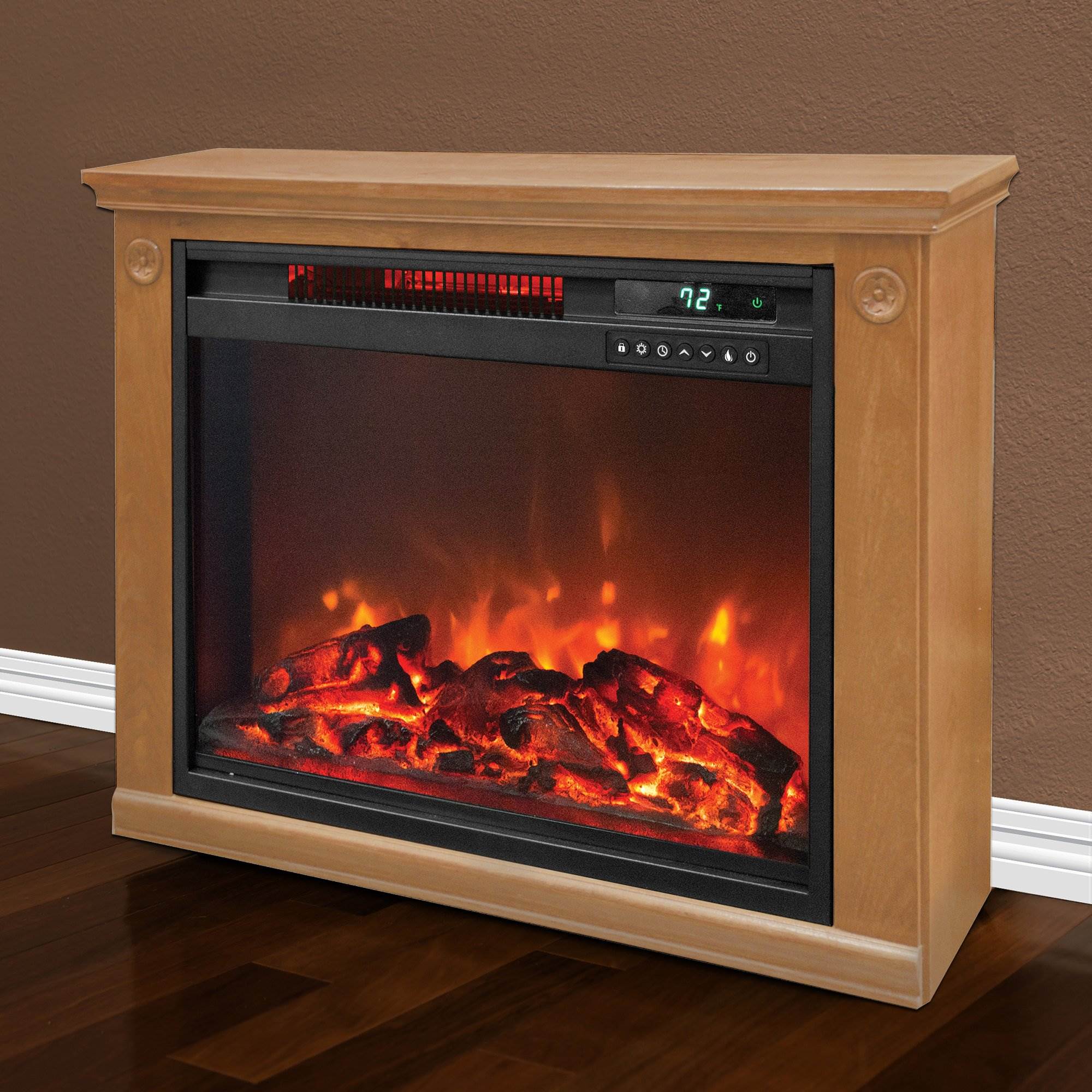 Electric fireplace heater