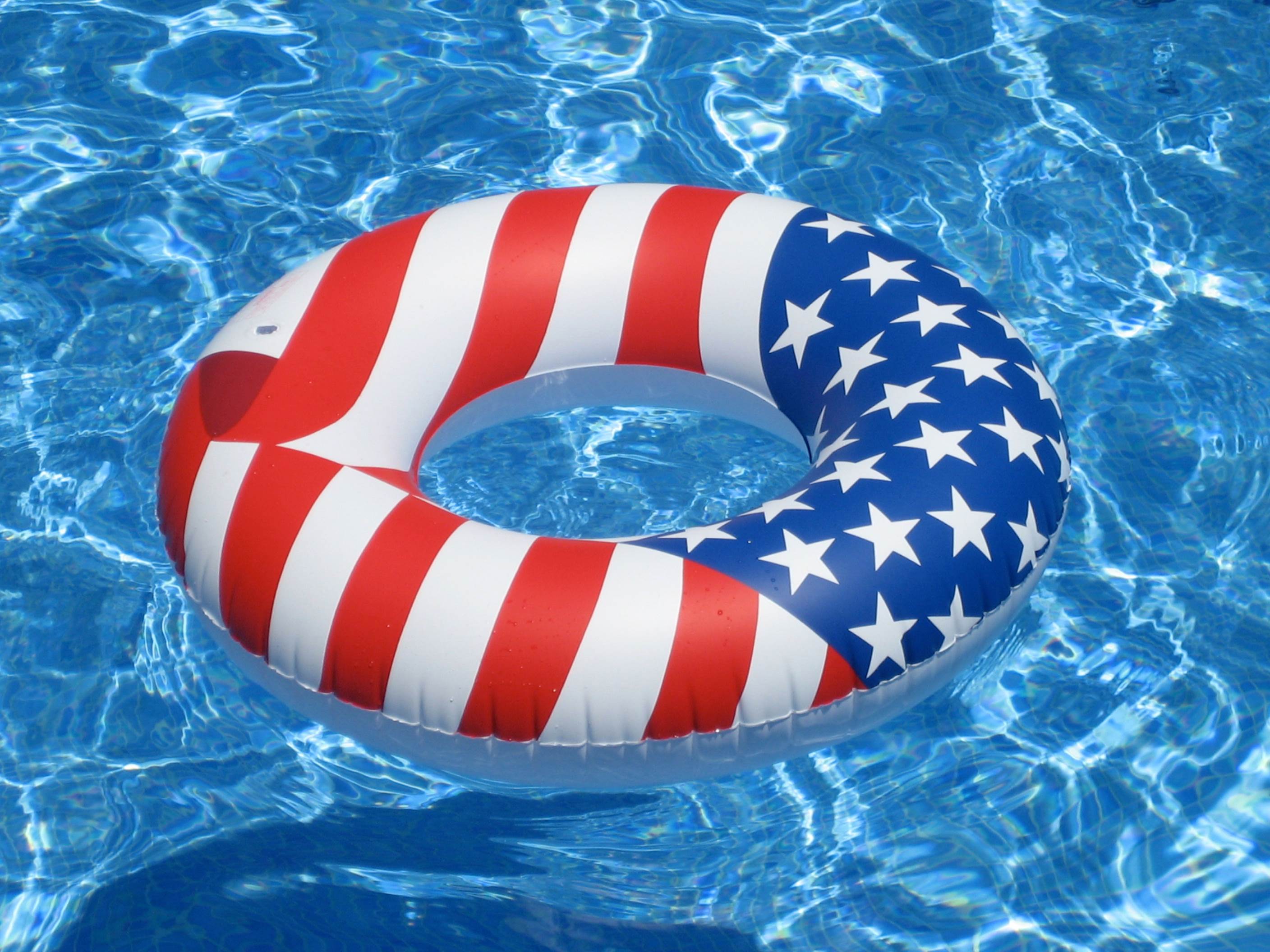 pool float with net bottom