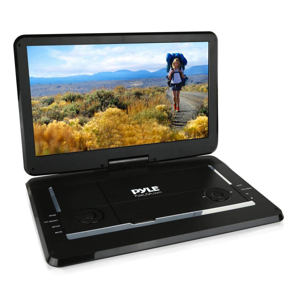 Pyle PDV156BK Portable CD/DVD Player with 15.6 Inch HD Screen and ...