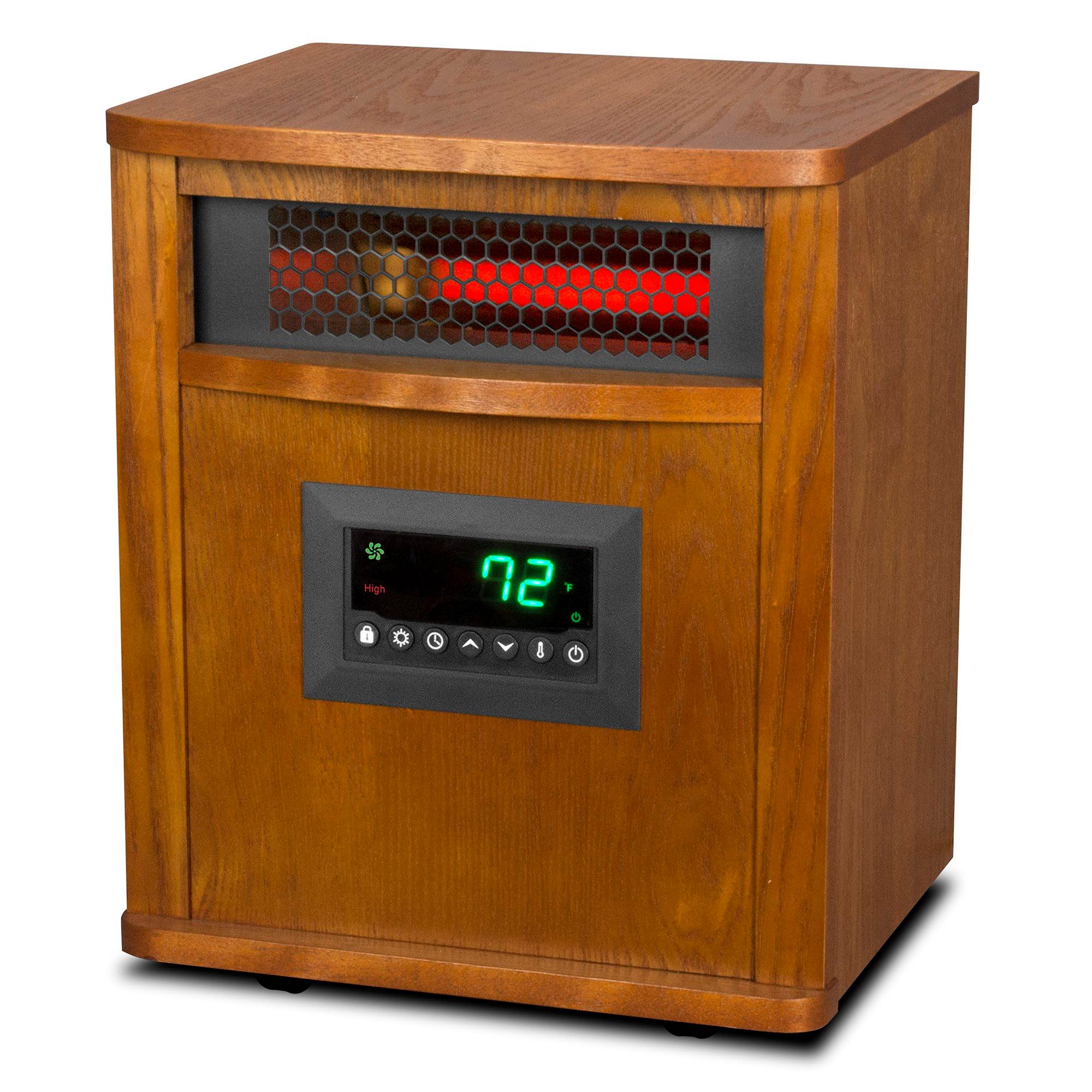 Lifesmart 6 Element Portable Infrared Quartz Electric Space Heater