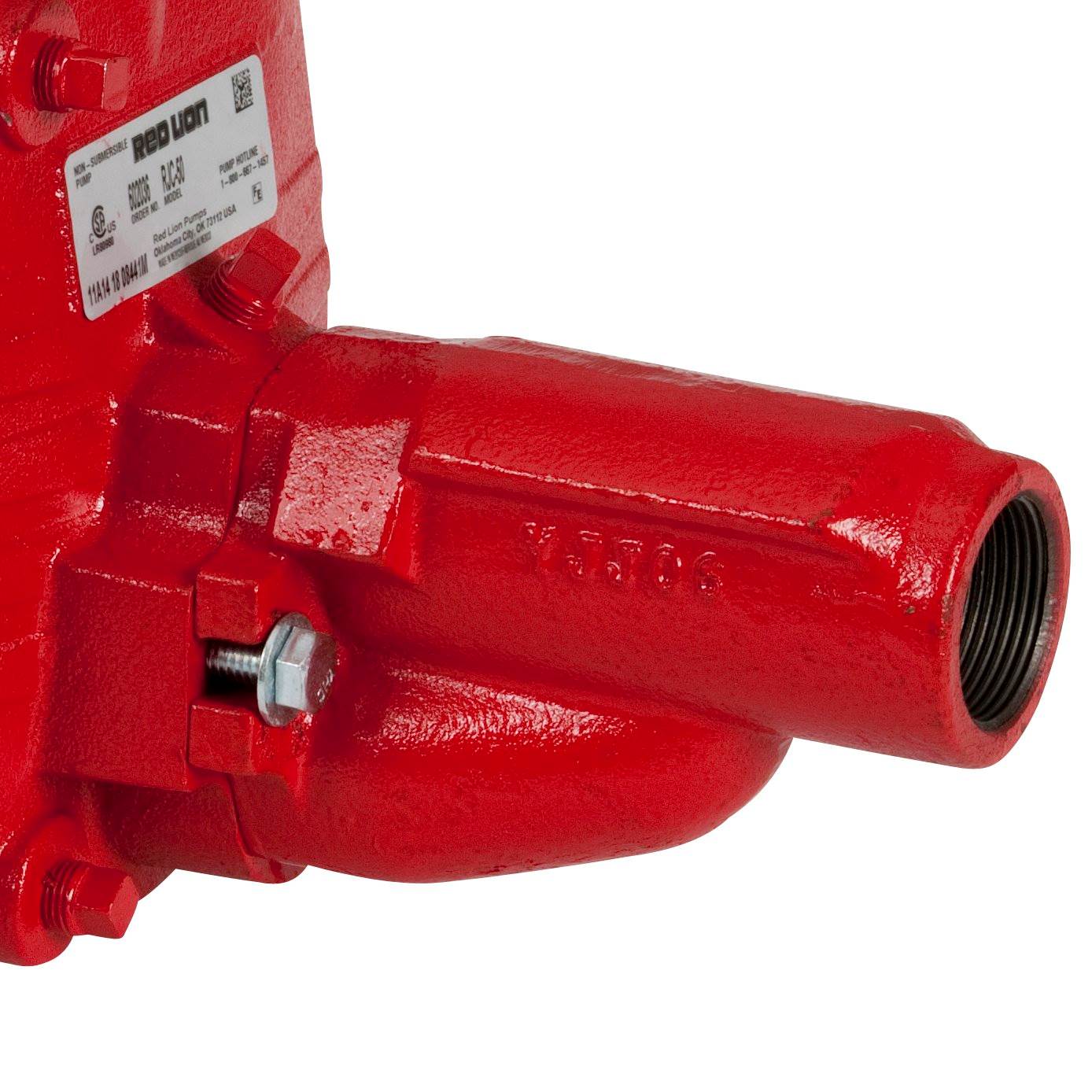 Red Lion 602038 RJC100 1HP Cast Iron Convertible Jet Pump with