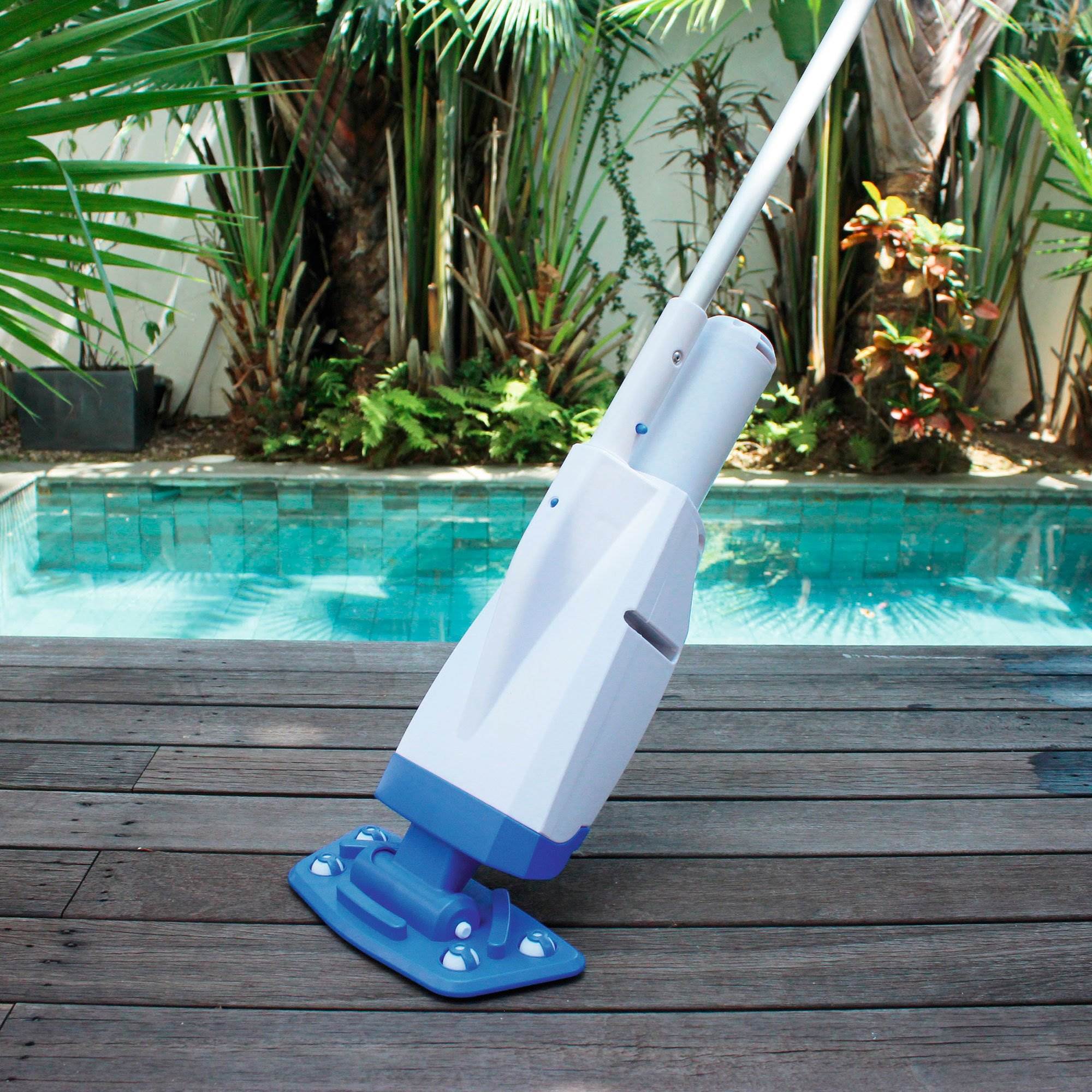 Bestway 58422EBW Aqua Powercell Handheld Pool Vacuum with Rechargeable