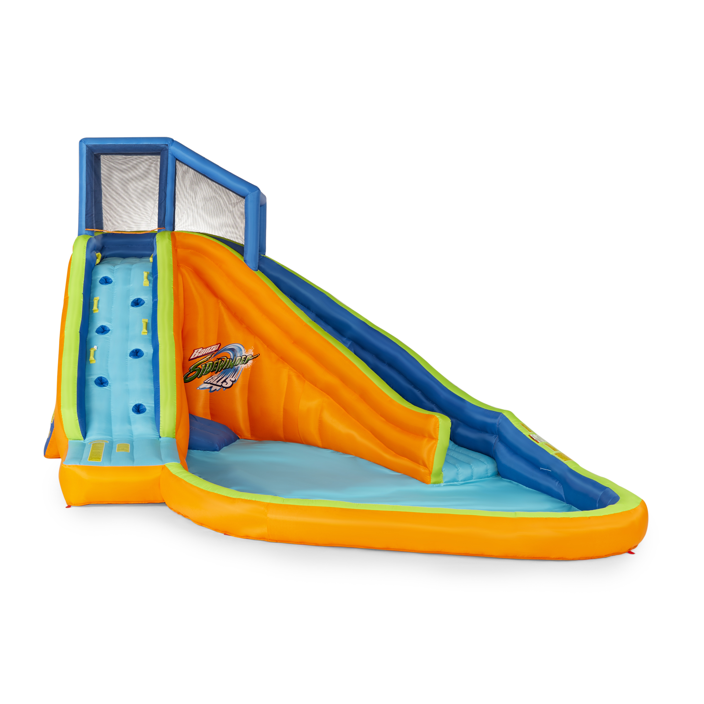 banzai sidewinder falls inflatable water slide