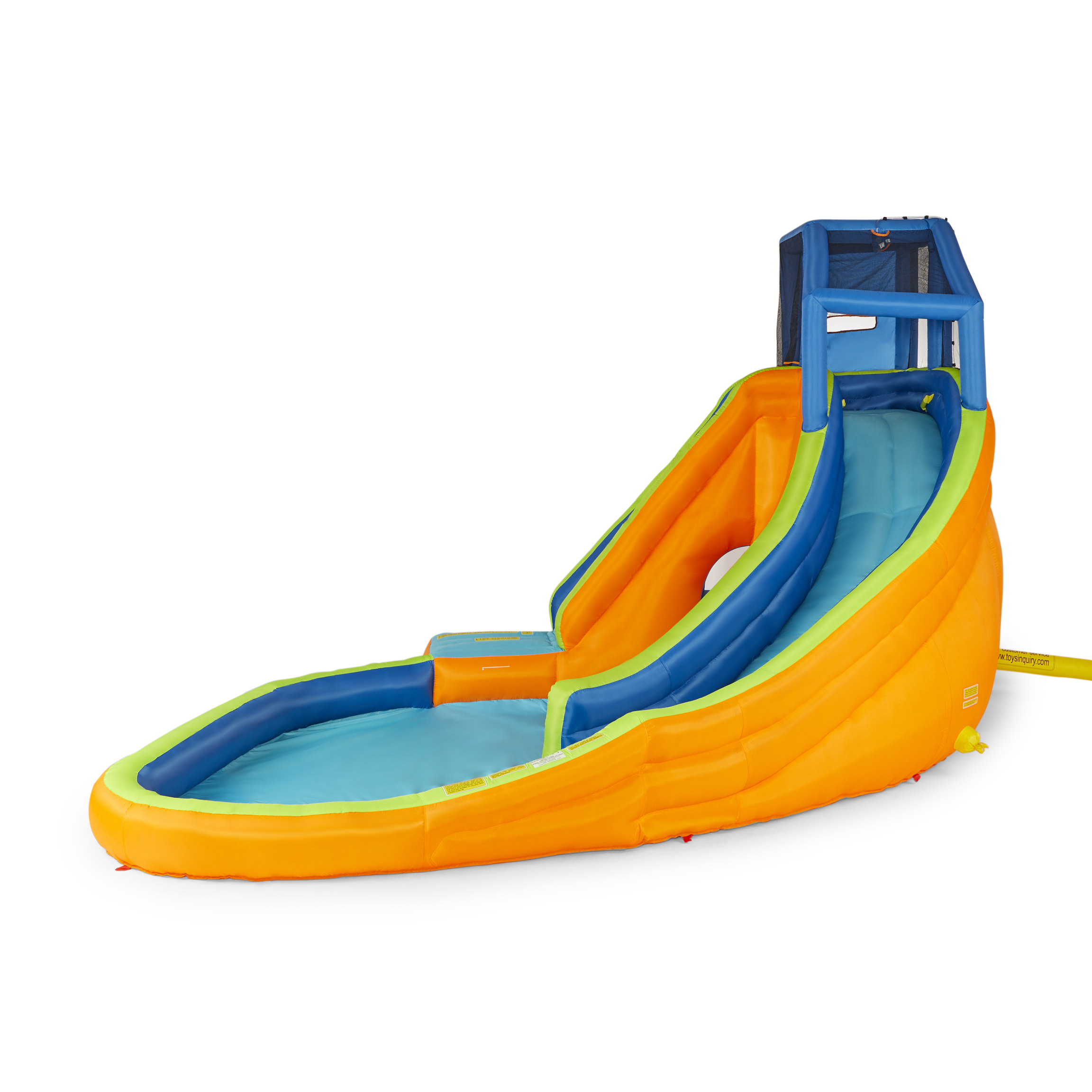 banzai sidewinder falls inflatable water slide