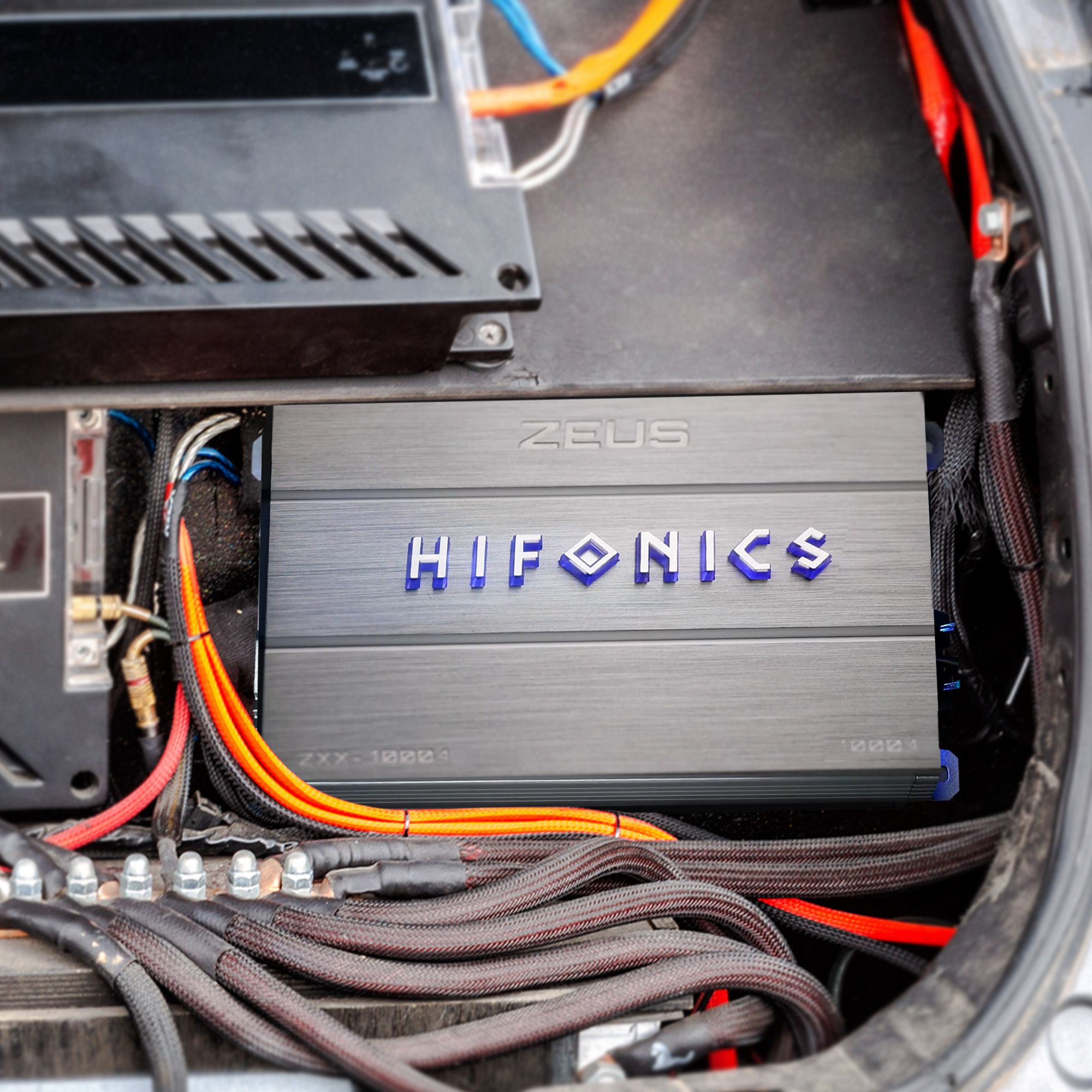 Hifonics ZXX-1000.4 1000 Watt 4 Channel Class A/B Bridgeable Car