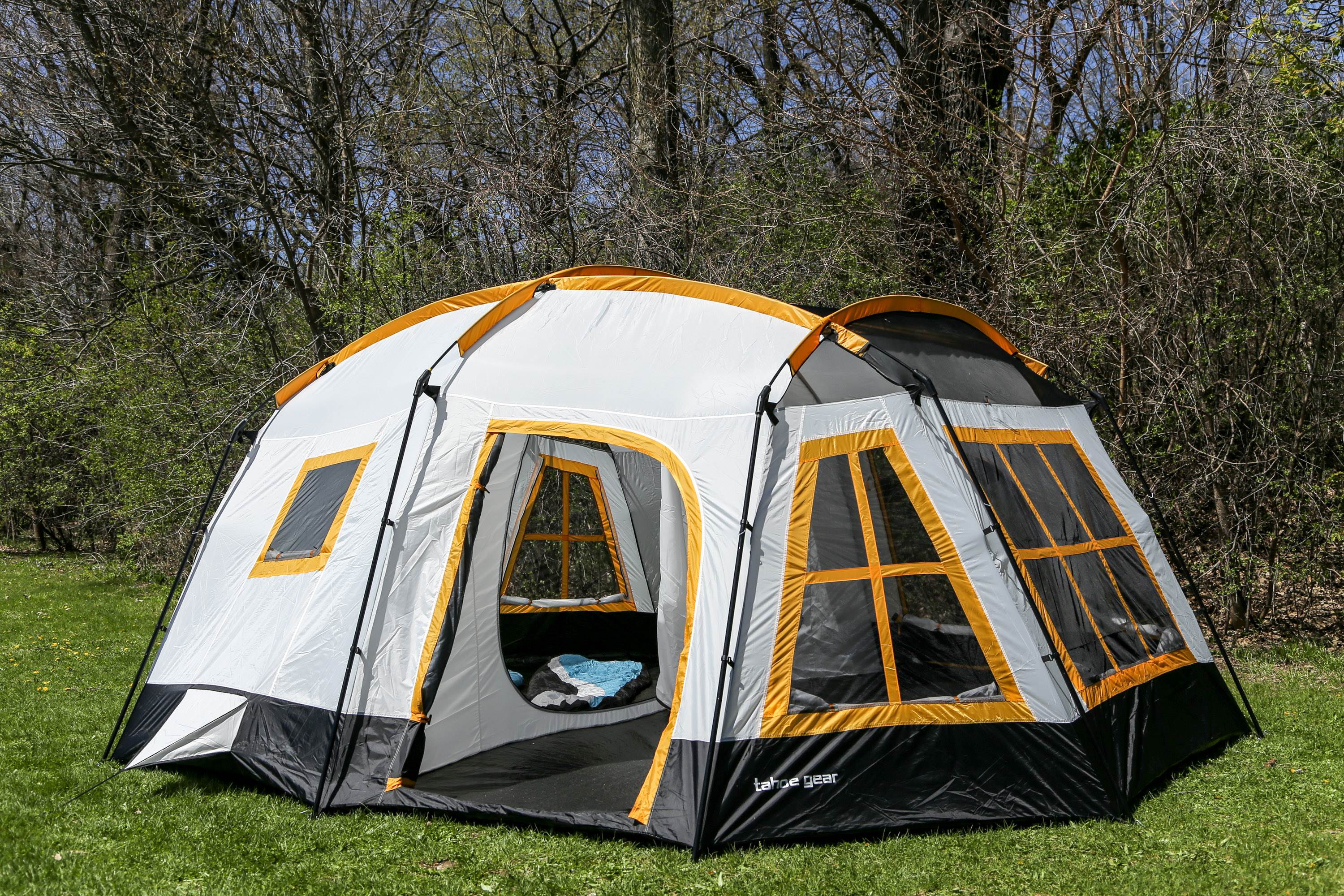 Tahoe Gear Ozark 16-Person 3-Season Cabin Tent, TGT-OZARK-16-B (Used