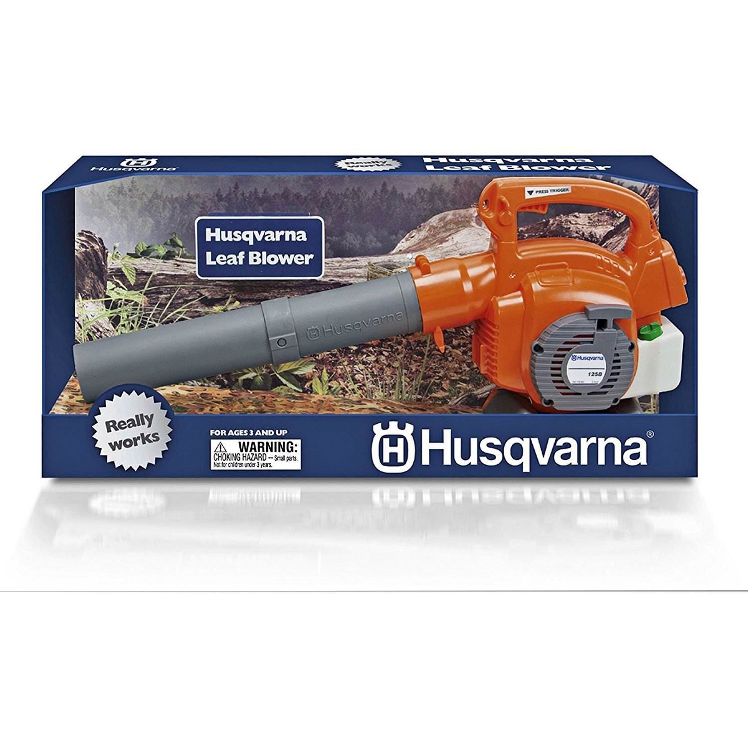 Husqvarna Kids Toddler Toy Battery Operated Lawn Leaf Blower w/Real