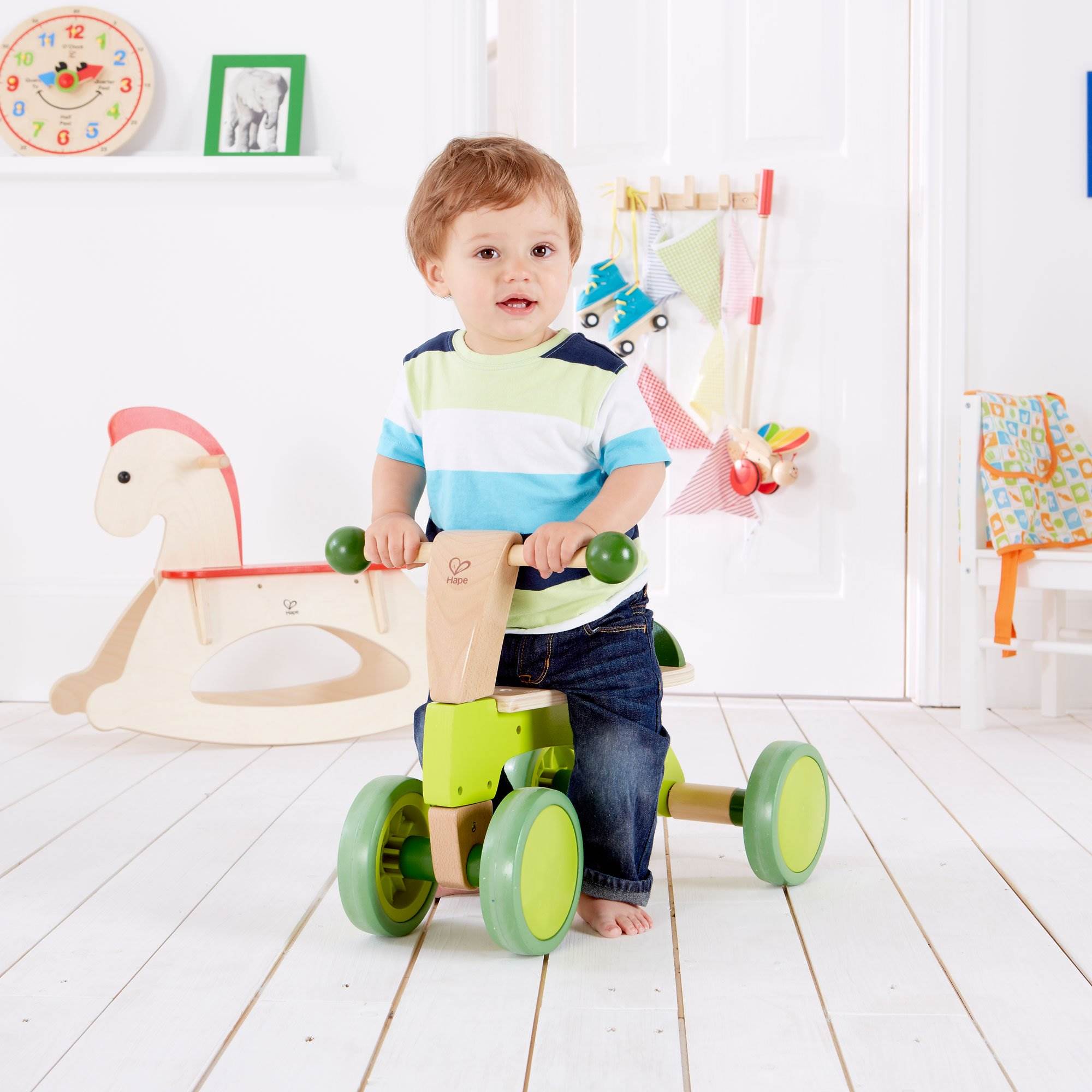 hape ride on scooter
