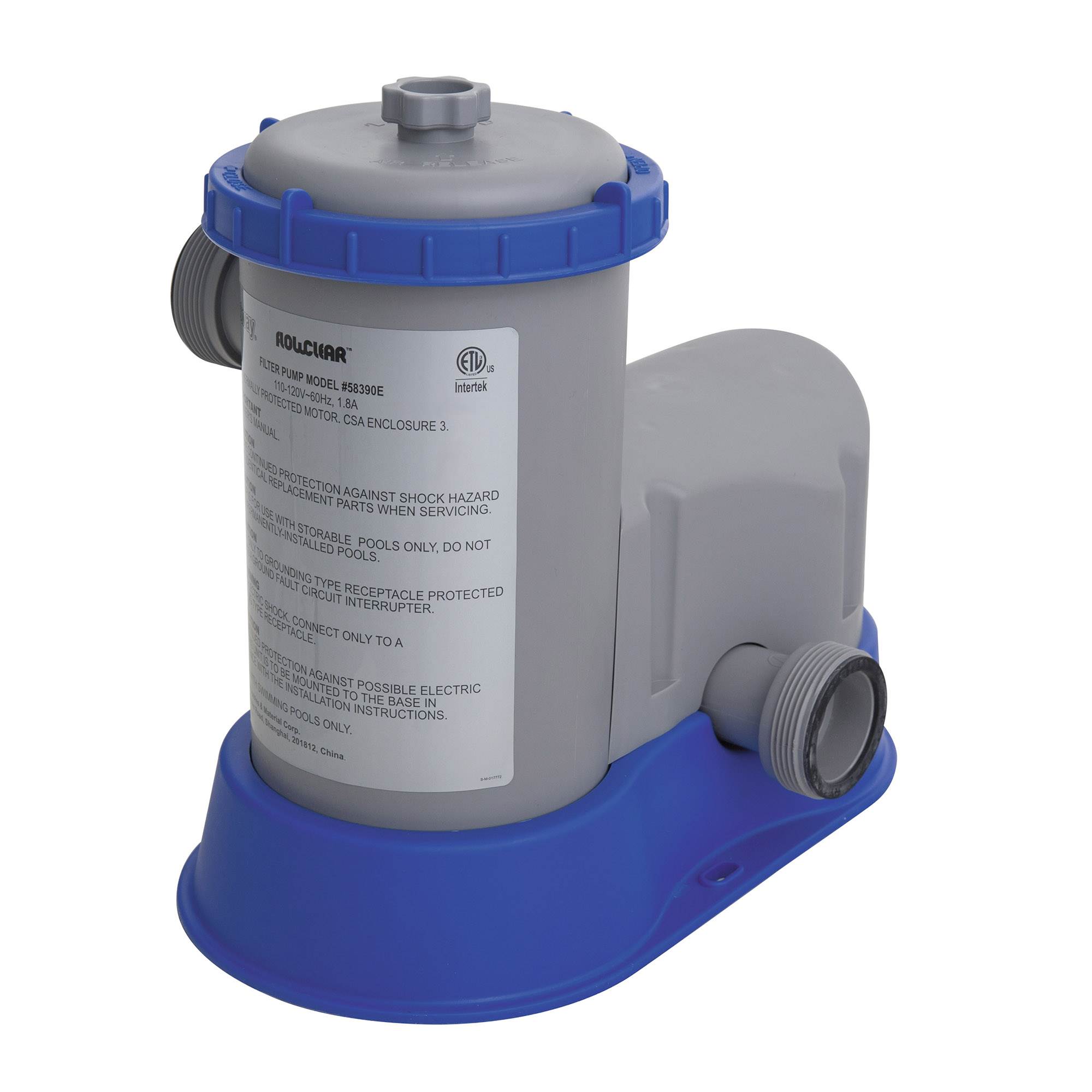 bestway gph above ground pool filter pump