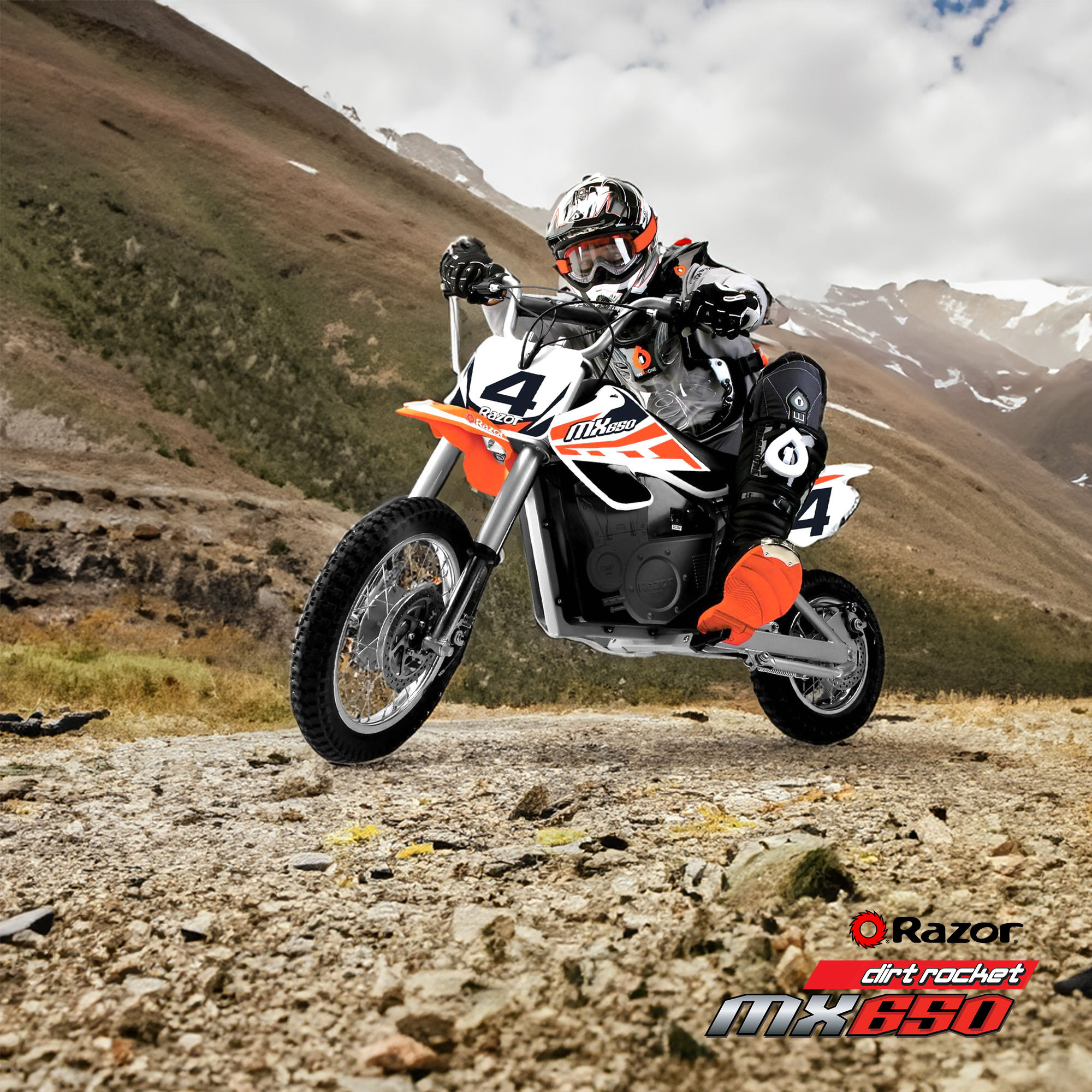 Razor MX650 Dirt Rocket High-Torque Electric Motocross Dirt Bike