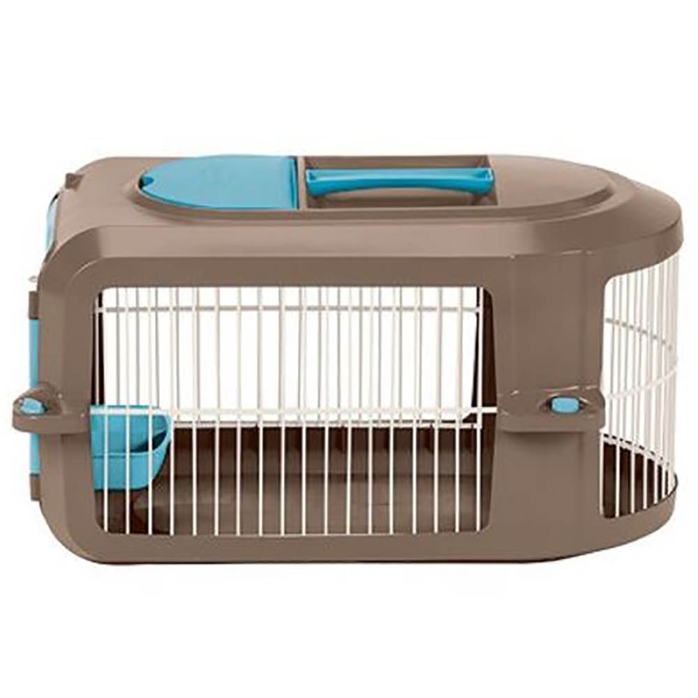 Suncast Personalizable Deluxe Small Animal Carrier for Pets up to 11.5