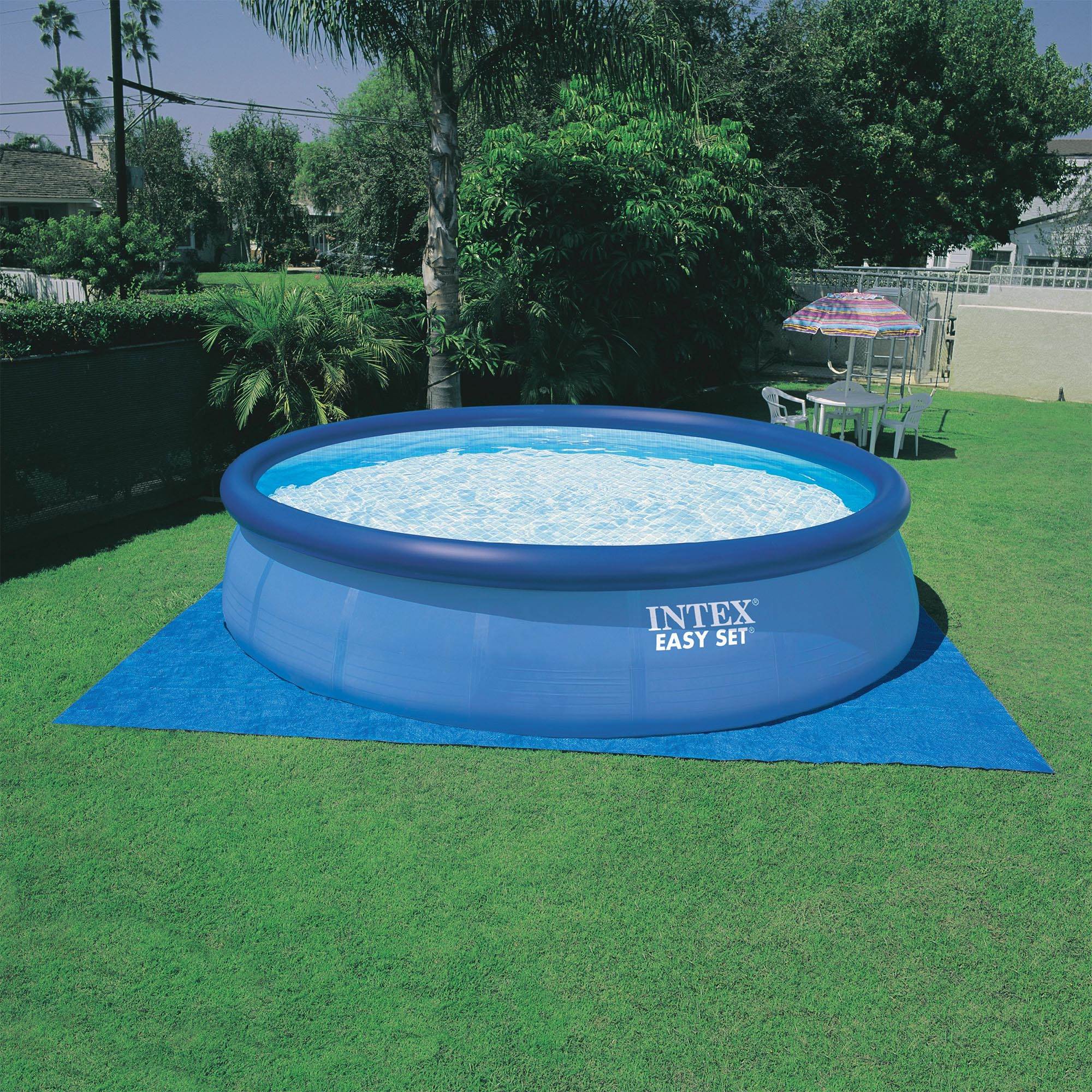 15ft above ground swimming pool