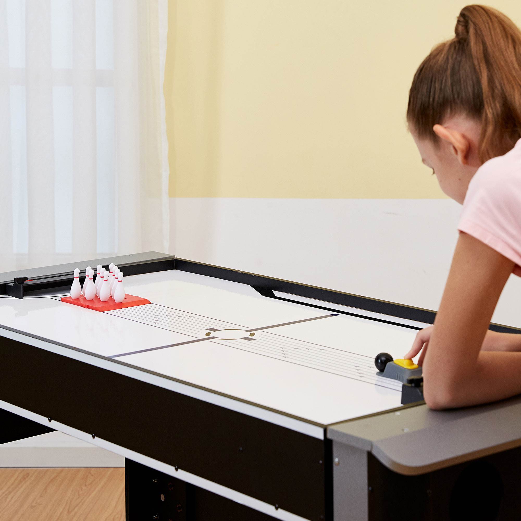 Lancaster 4in1 Bowling, Hockey, Table Tennis, Pool Table (Certified