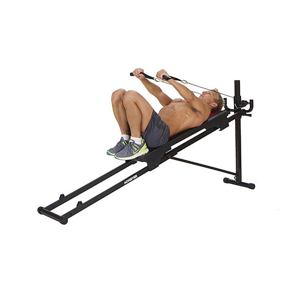 Total Gym Achiever Home Fitness Folding Full Body Workout Exercise Machine Ebay 