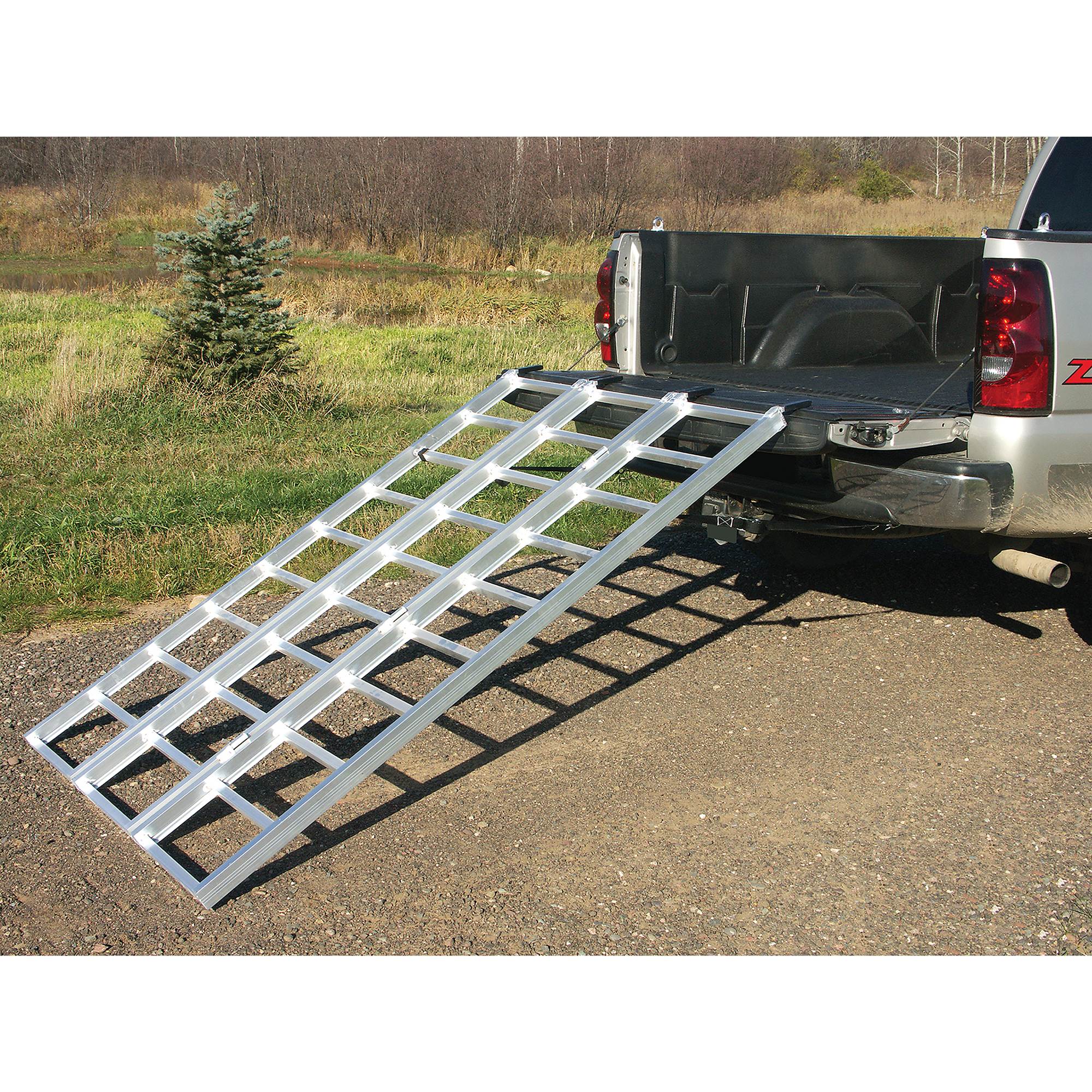 aluminum bi fold atv loading ramp