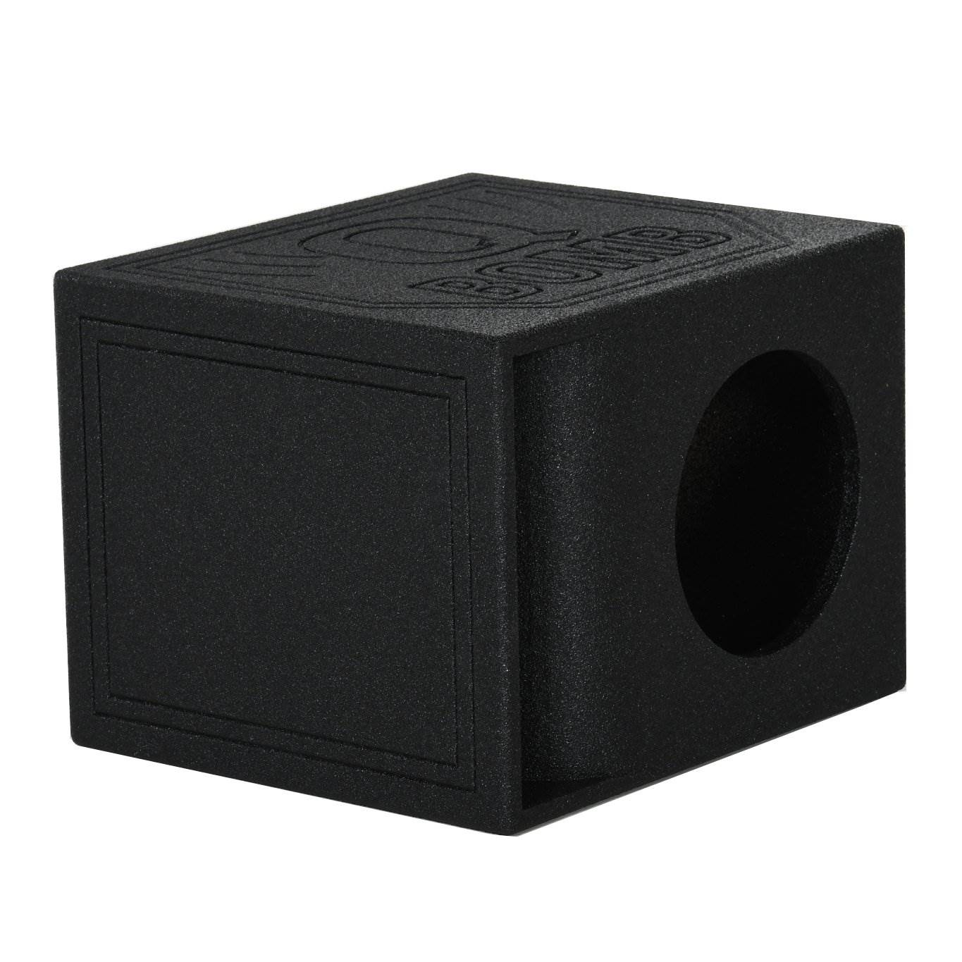 Q Power QBomb QBOMB10HP Single 10" Vented Port Subwoofer Box w