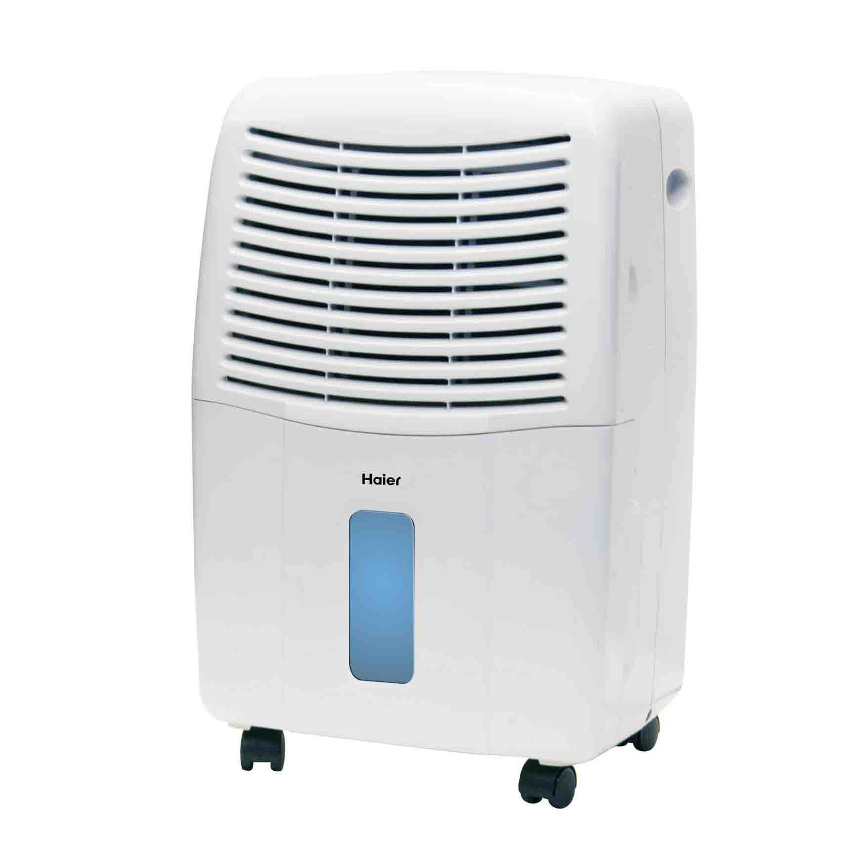 Haier Energy Star 50 Pint Rolling Electronic Dehumidifier