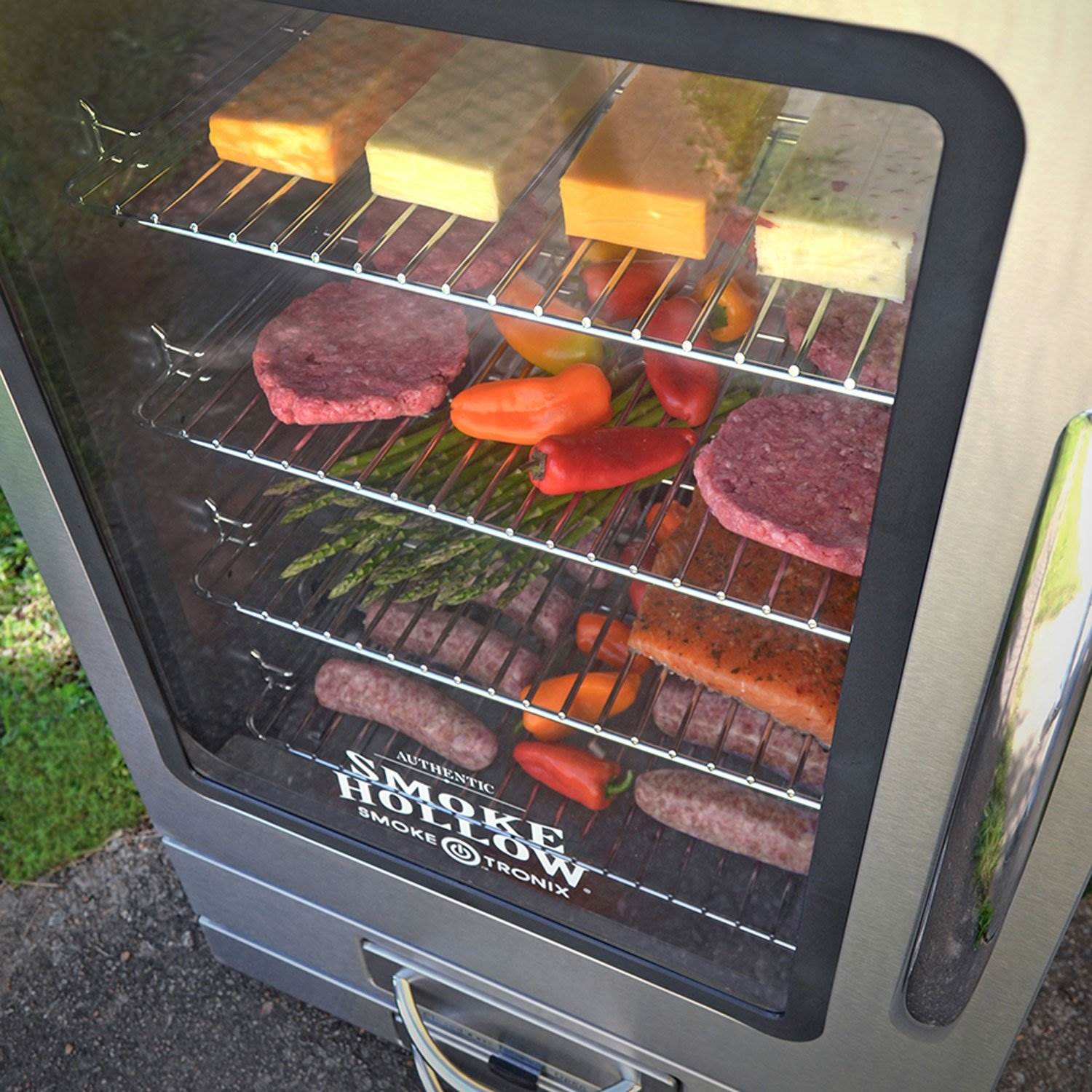 Smoke Hollow 40Inch Smoke Tronix Smart Digital Electric Smoker with