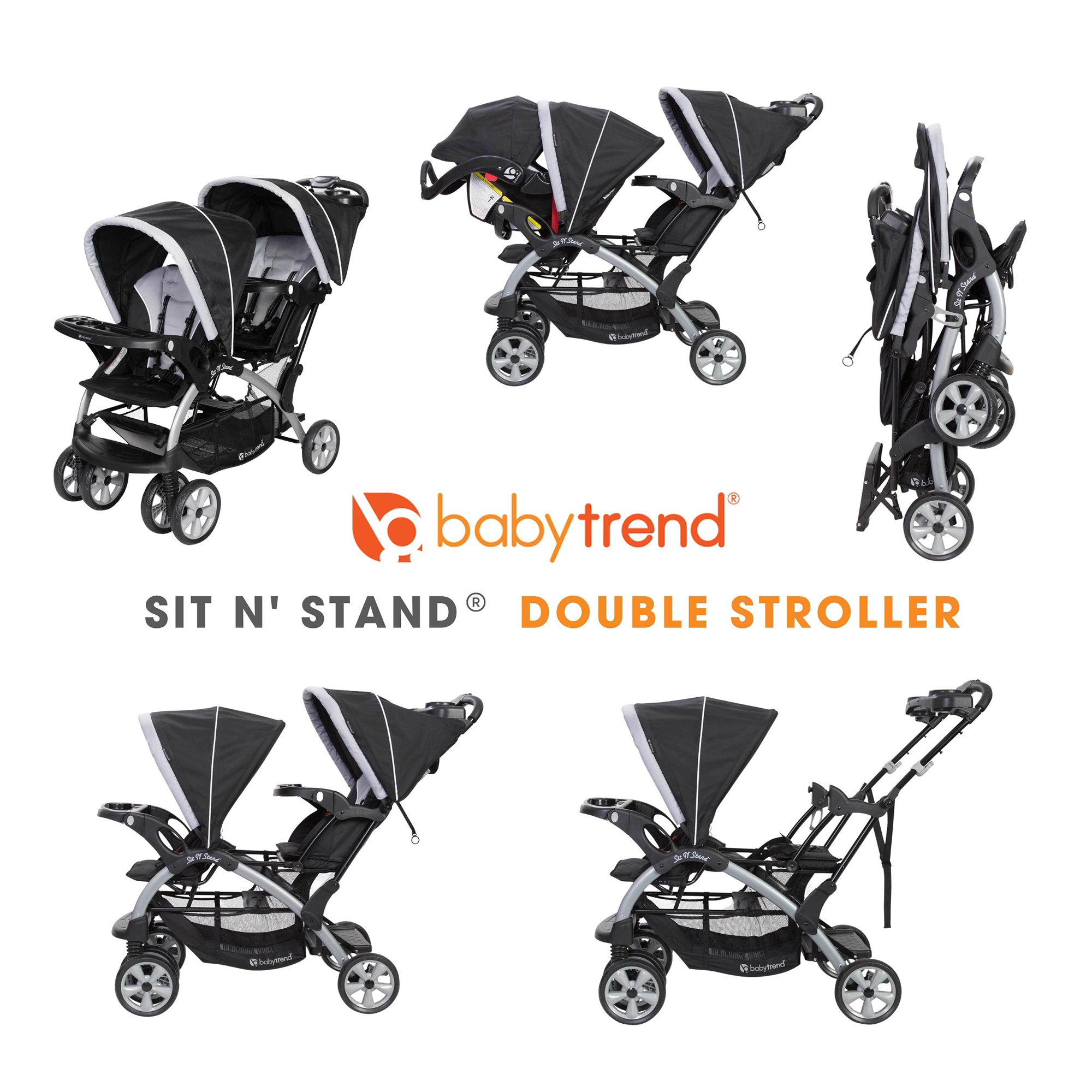 Baby Trend Sit N Stand Double Stroller