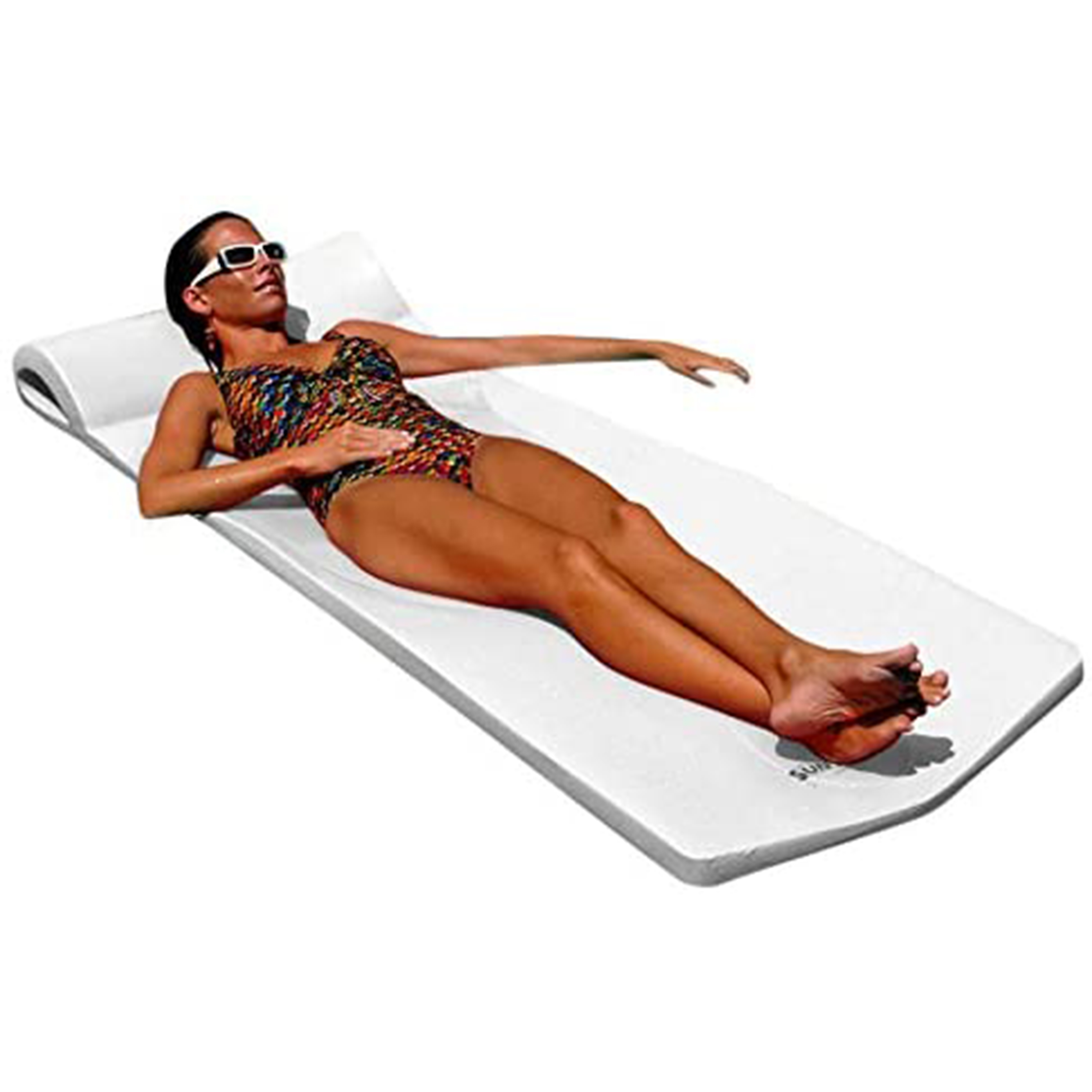 TRC Recreation 8020004 70 inch Foam Raft Lounger Swimming Pool Float  White for sale online eBay