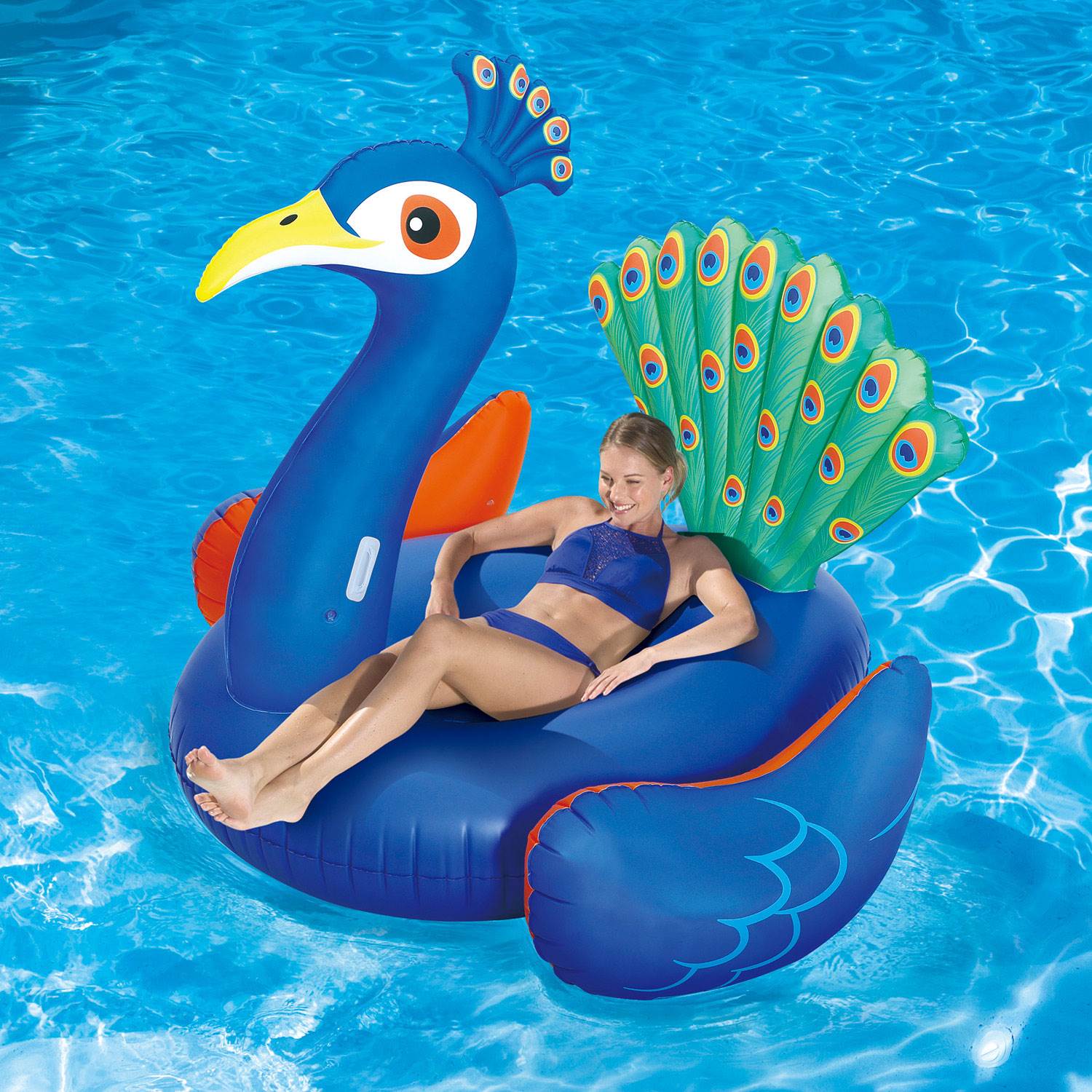 peacock raft