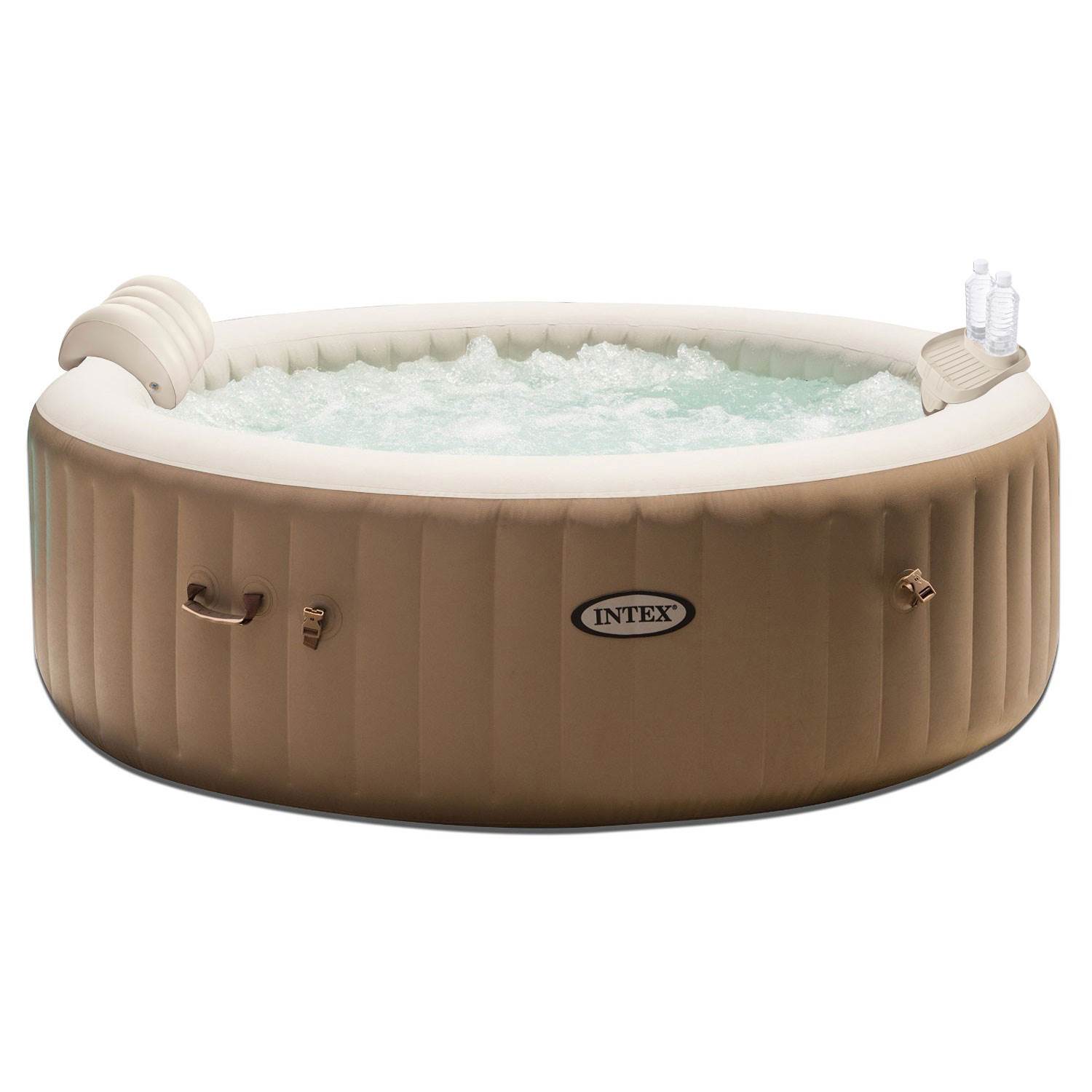 intex purespa hot tub and pool